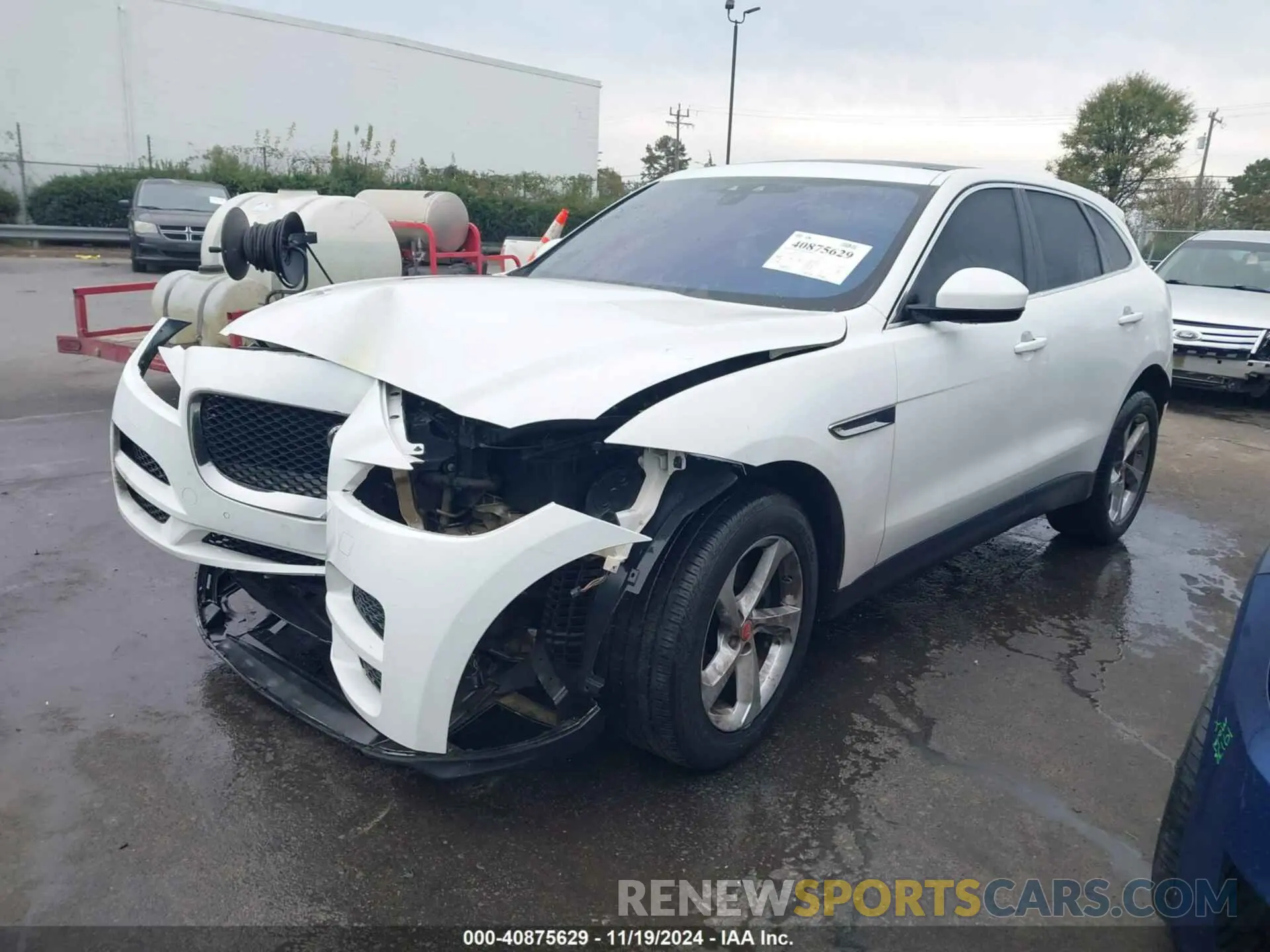 2 Photograph of a damaged car SADCK2GX8LA641244 JAGUAR F-PACE 2020