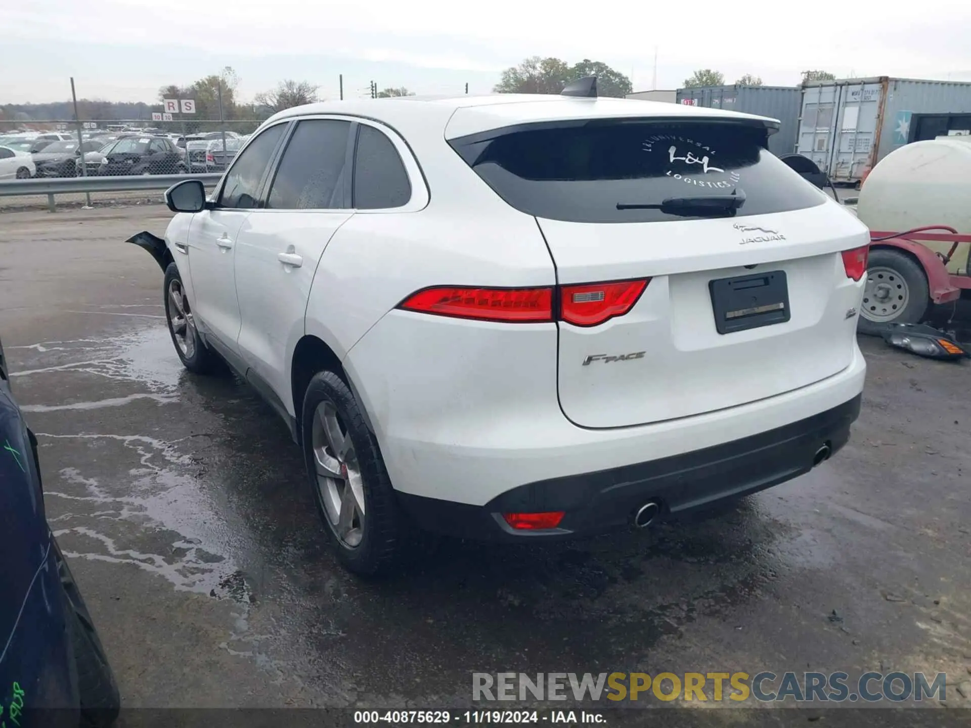 3 Photograph of a damaged car SADCK2GX8LA641244 JAGUAR F-PACE 2020