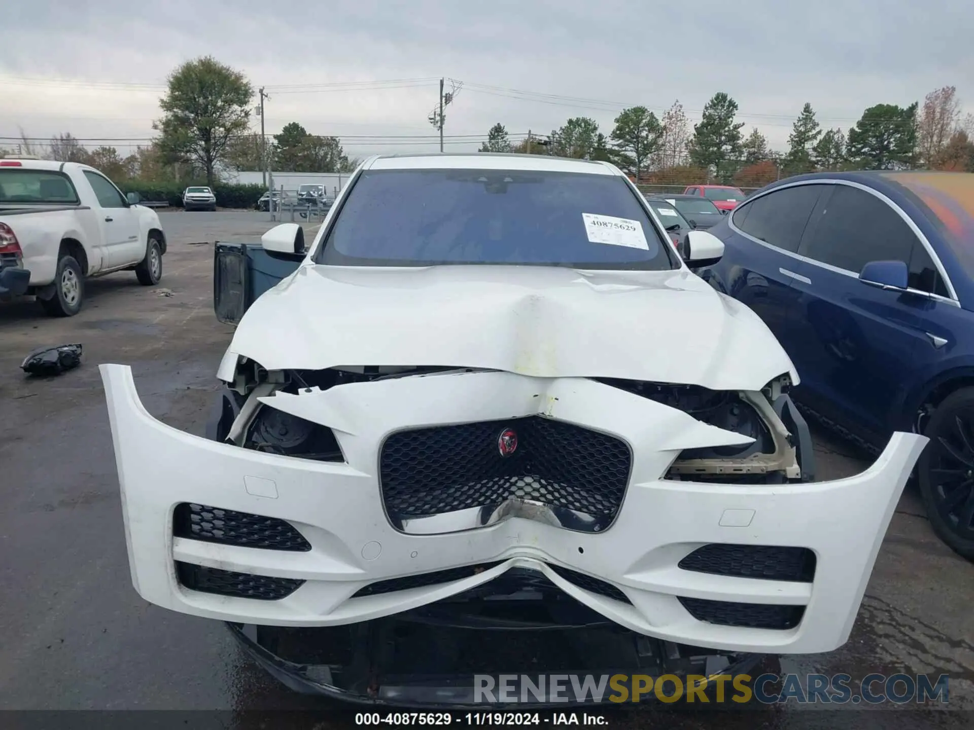 6 Photograph of a damaged car SADCK2GX8LA641244 JAGUAR F-PACE 2020