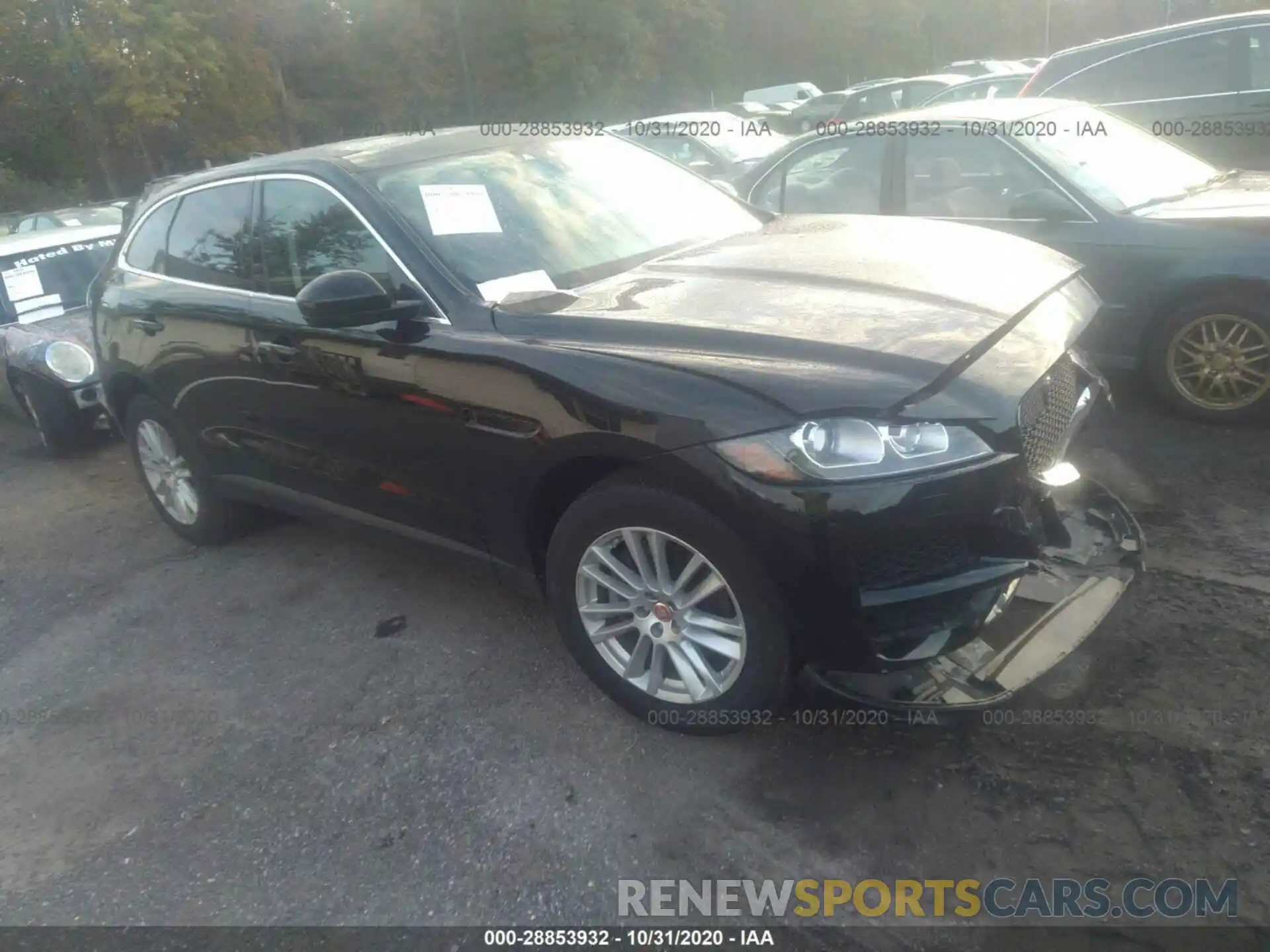 1 Photograph of a damaged car SADCK2GX9LA632925 JAGUAR F-PACE 2020