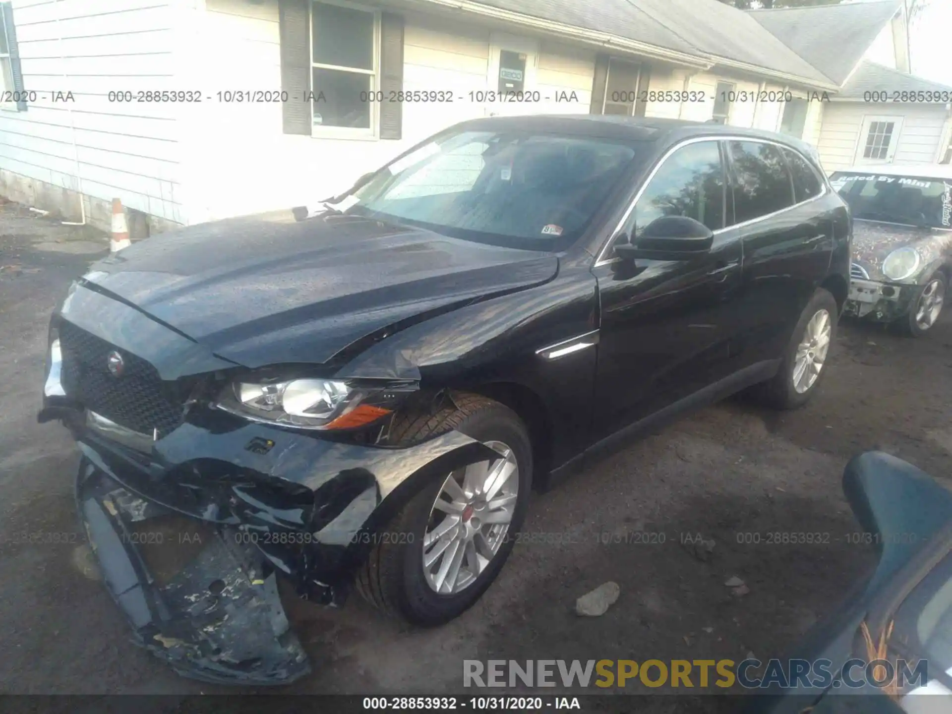 2 Photograph of a damaged car SADCK2GX9LA632925 JAGUAR F-PACE 2020