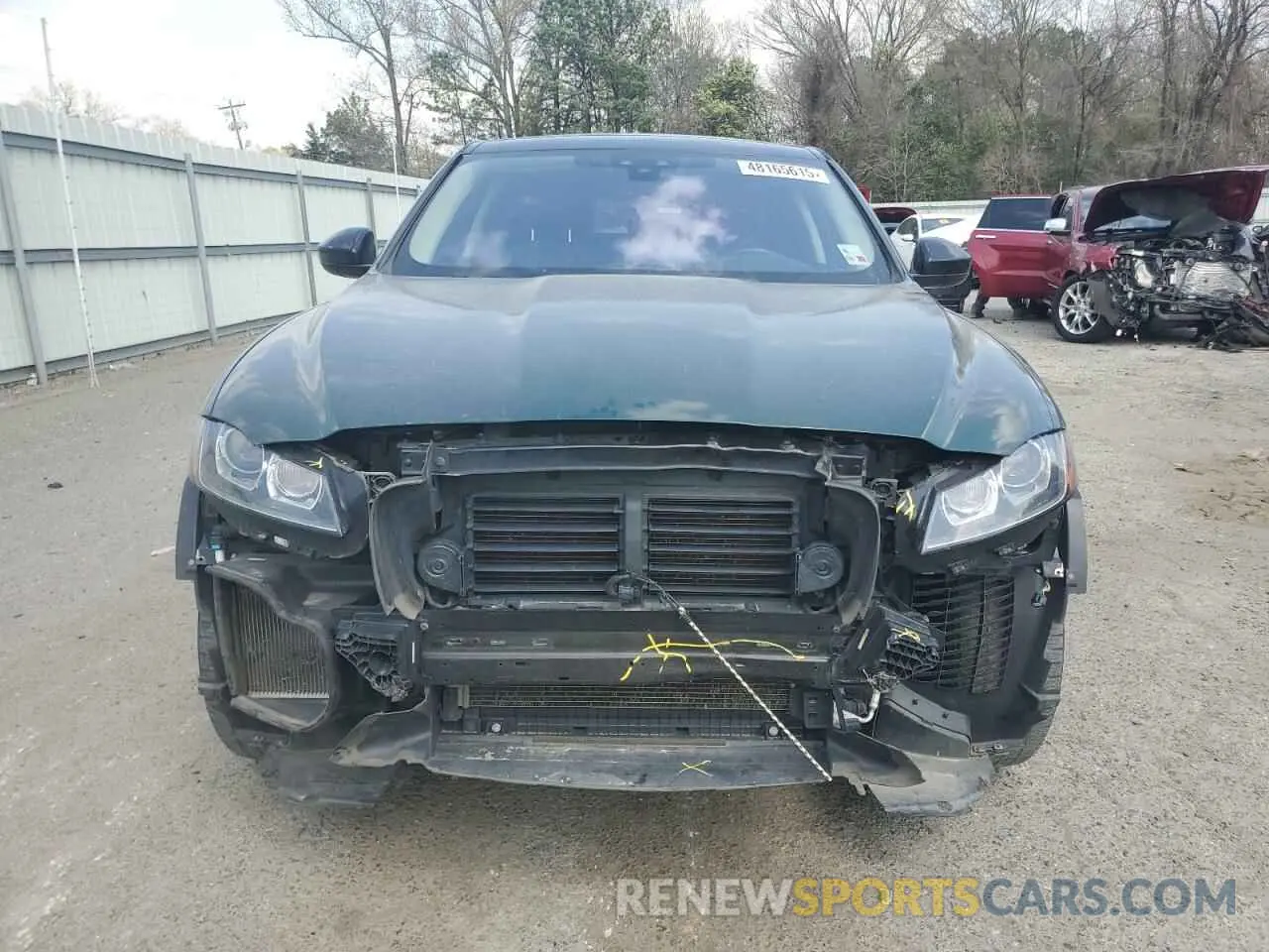 5 Photograph of a damaged car SADCK2GX9LA638255 JAGUAR F-PACE 2020