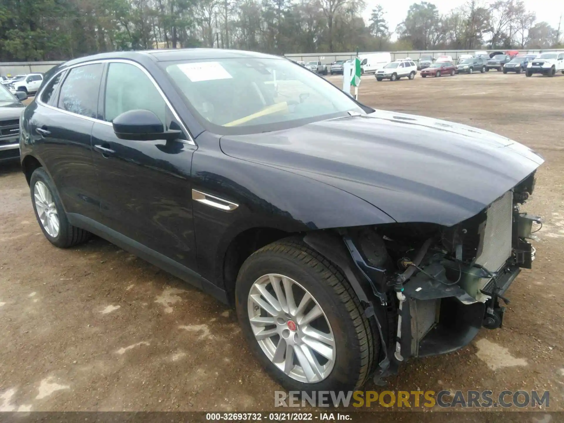 1 Photograph of a damaged car SADCK2GX9LA640457 JAGUAR F-PACE 2020