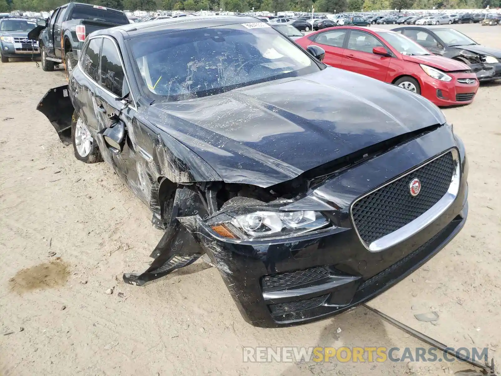 1 Photograph of a damaged car SADCK2GX9LA640488 JAGUAR F-PACE 2020