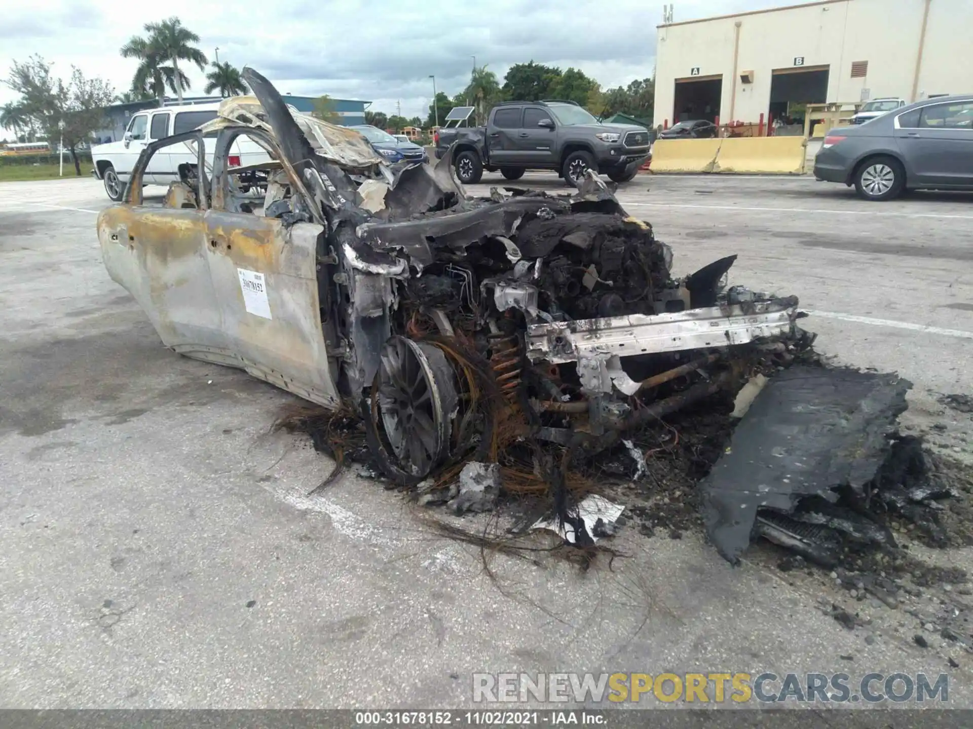 1 Photograph of a damaged car SADCK2GXXLA641164 JAGUAR F-PACE 2020