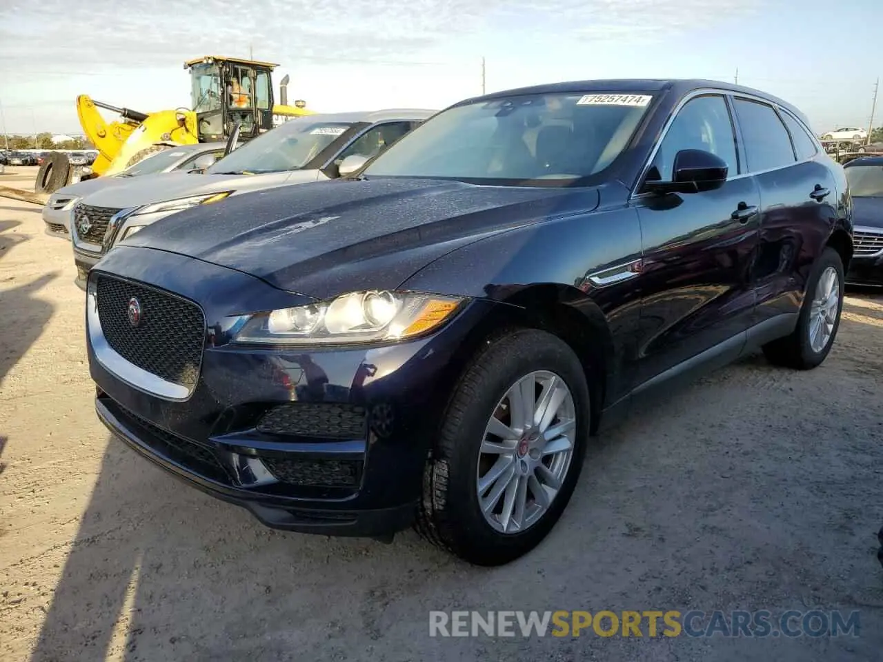 1 Photograph of a damaged car SADCK2GXXLA642895 JAGUAR F-PACE 2020