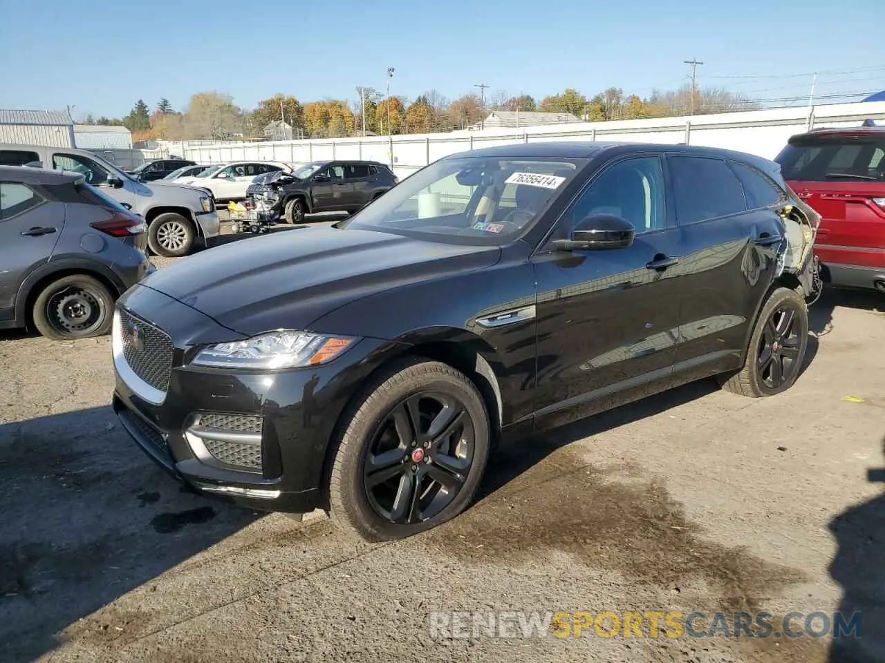 1 Photograph of a damaged car SADCL2FX1LA636658 JAGUAR F-PACE 2020