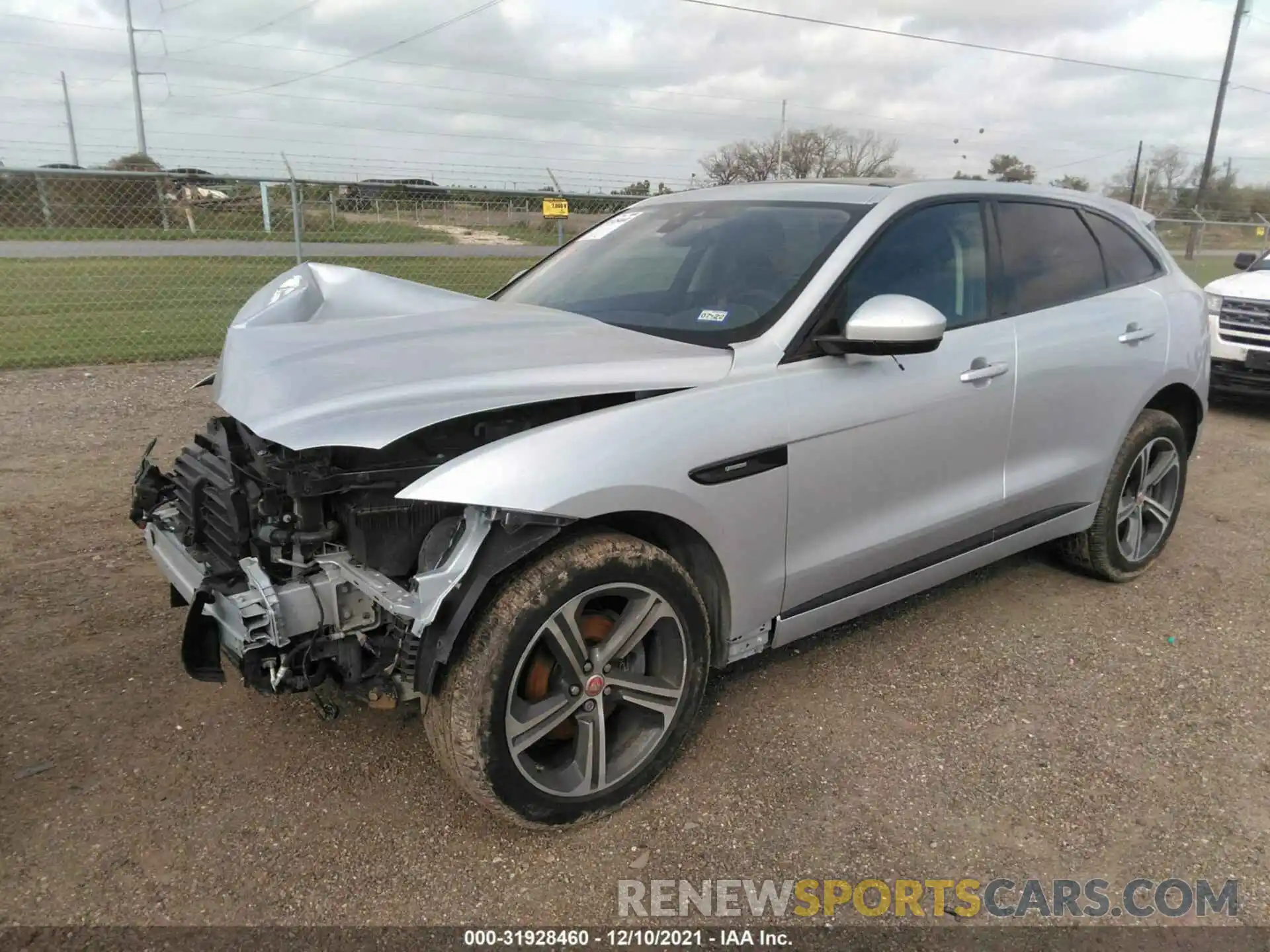 2 Photograph of a damaged car SADCL2FX7LA632548 JAGUAR F-PACE 2020