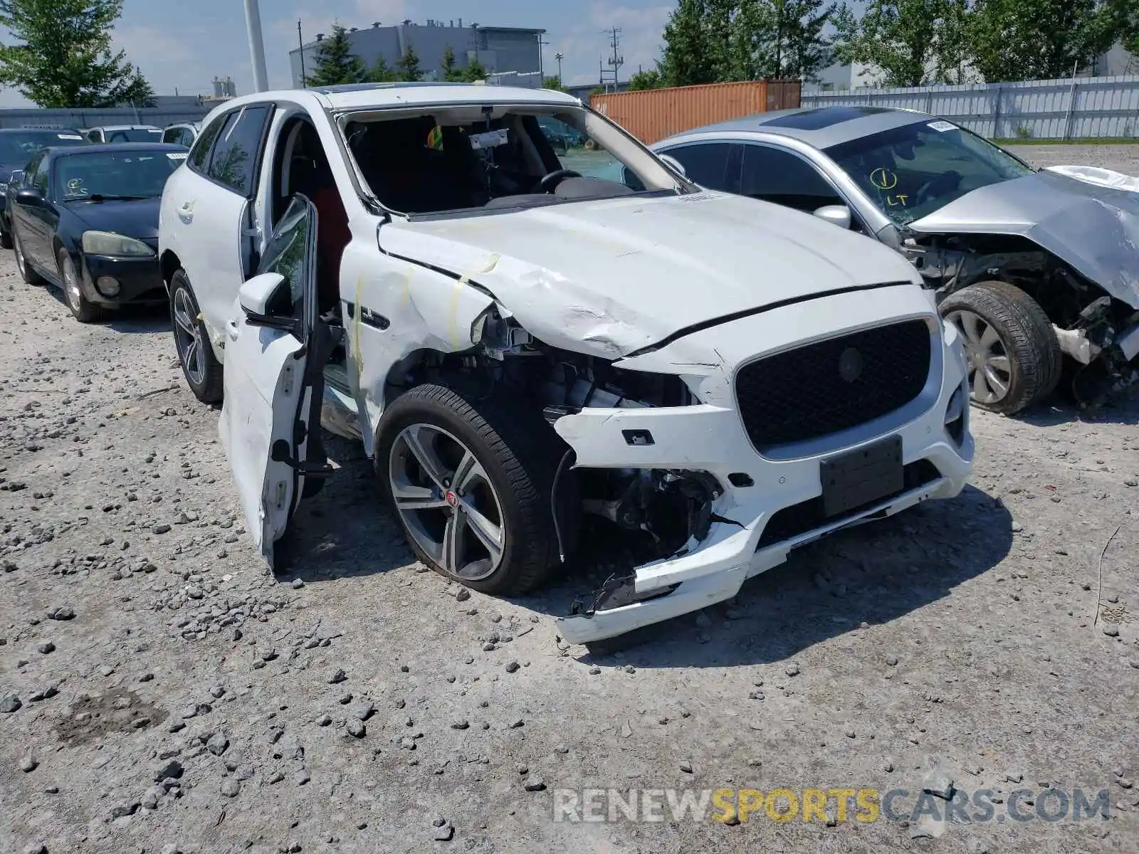 9 Photograph of a damaged car SADCL2GX1LA642037 JAGUAR F-PACE 2020