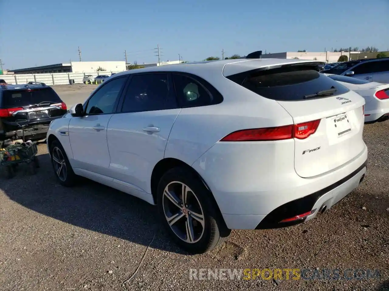 3 Photograph of a damaged car SADCM2FV1LA636333 JAGUAR F-PACE 2020