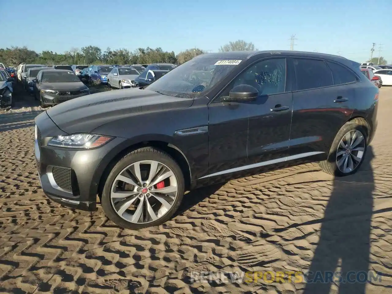 1 Photograph of a damaged car SADCM2FV4LA647228 JAGUAR F-PACE 2020