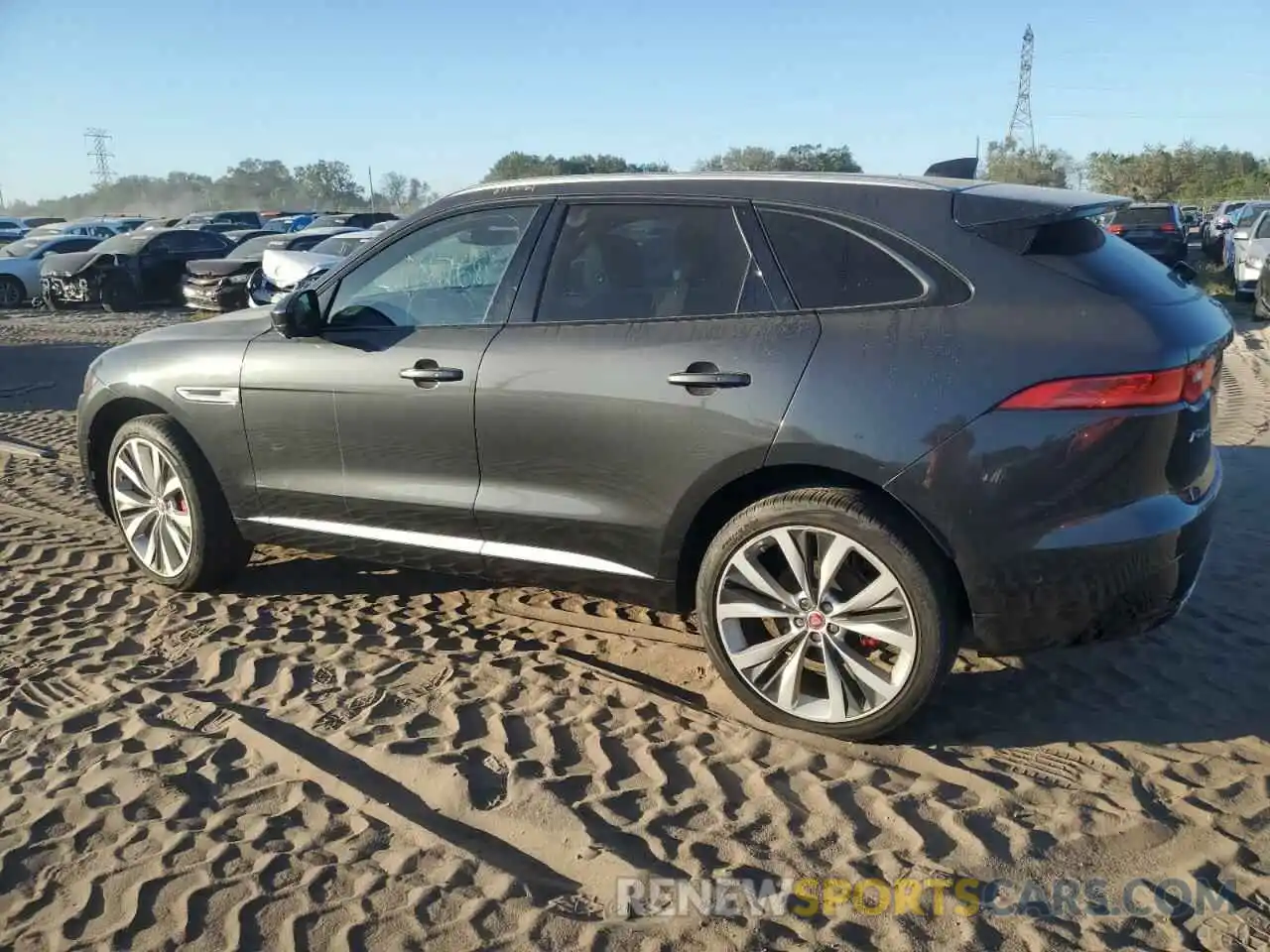 2 Photograph of a damaged car SADCM2FV4LA647228 JAGUAR F-PACE 2020