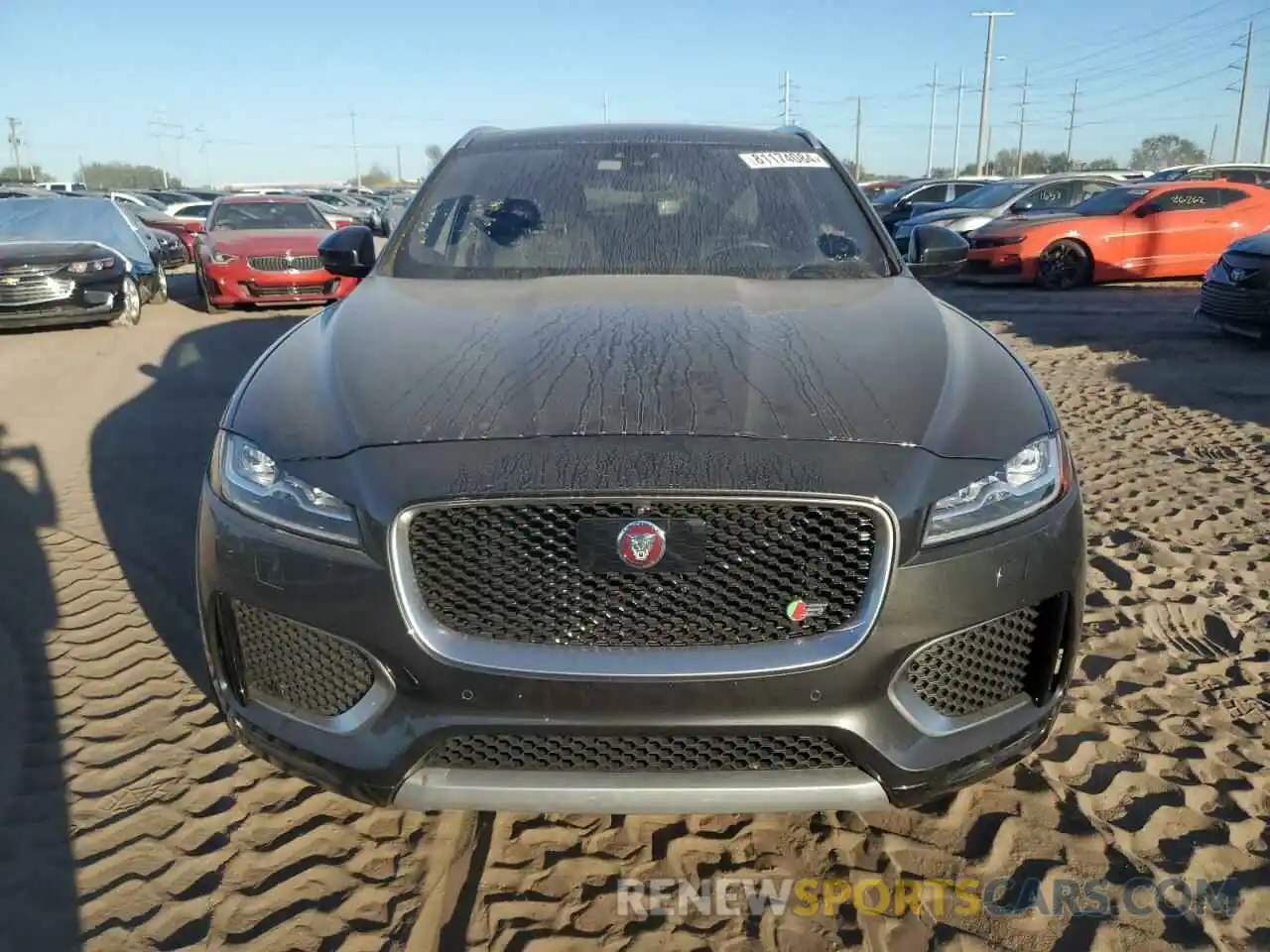 5 Photograph of a damaged car SADCM2FV4LA647228 JAGUAR F-PACE 2020