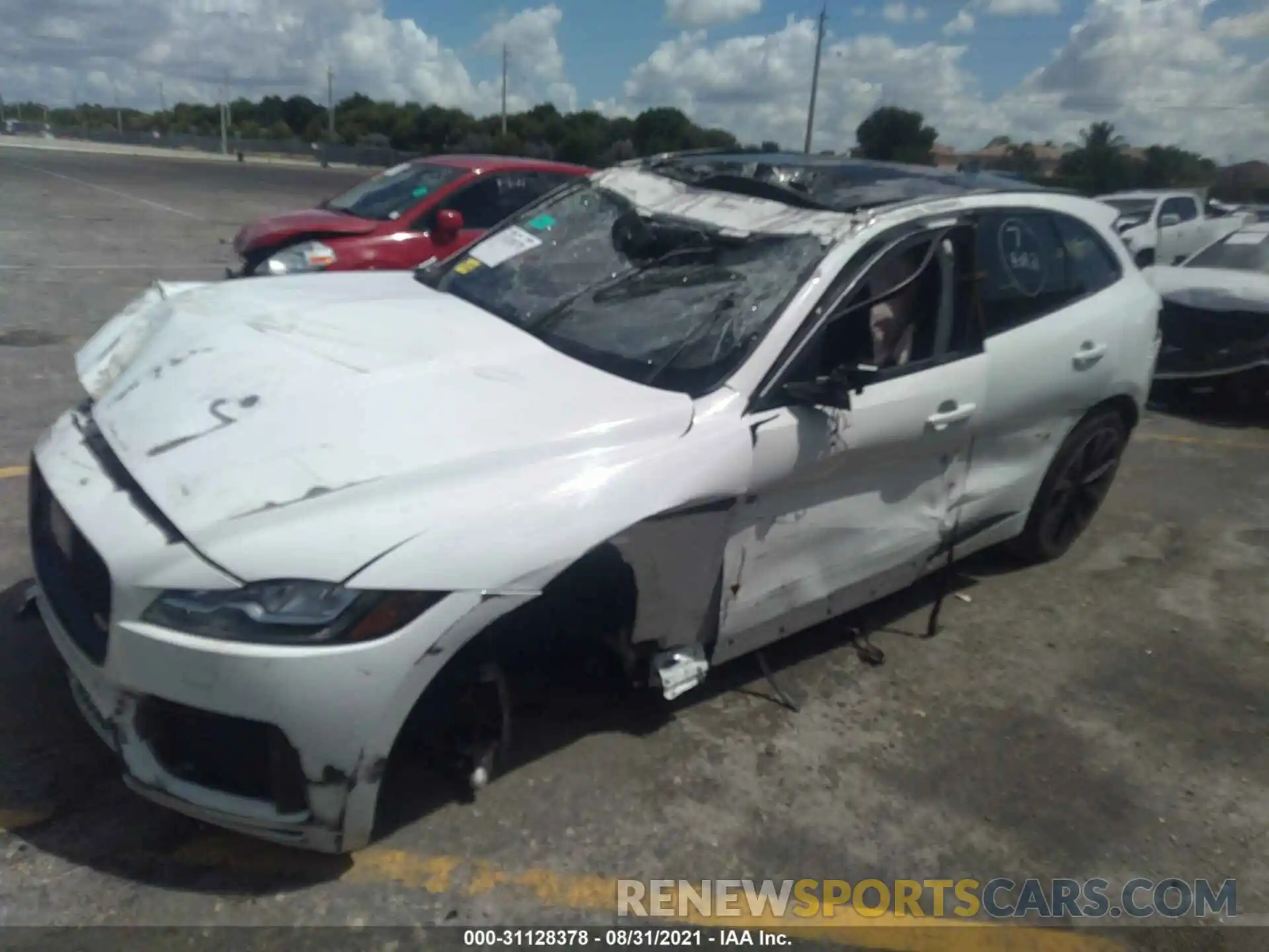 6 Photograph of a damaged car SADCM2FV4LA650677 JAGUAR F-PACE 2020