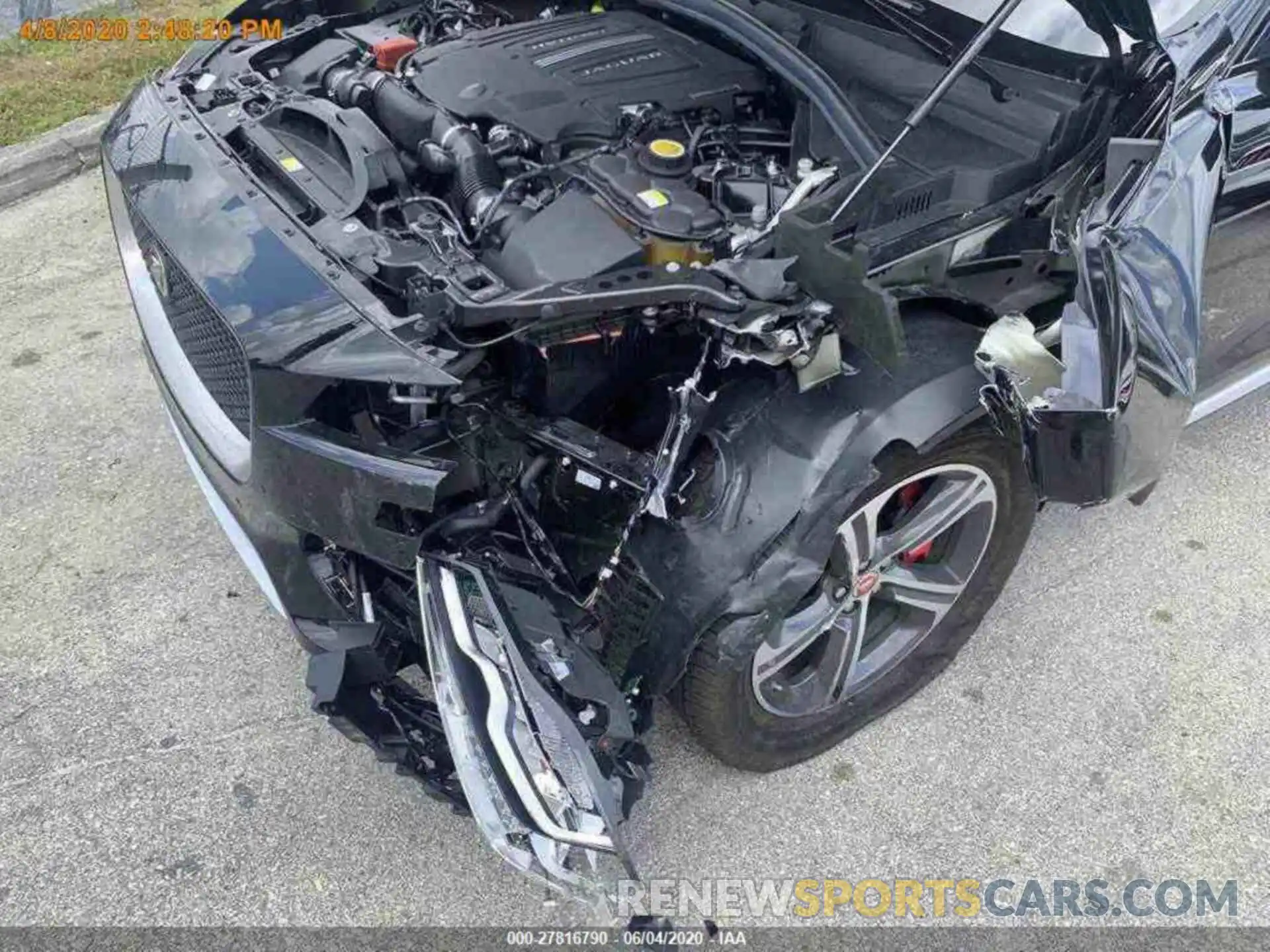 2 Photograph of a damaged car SADCM2FV5LA639204 JAGUAR F-PACE 2020