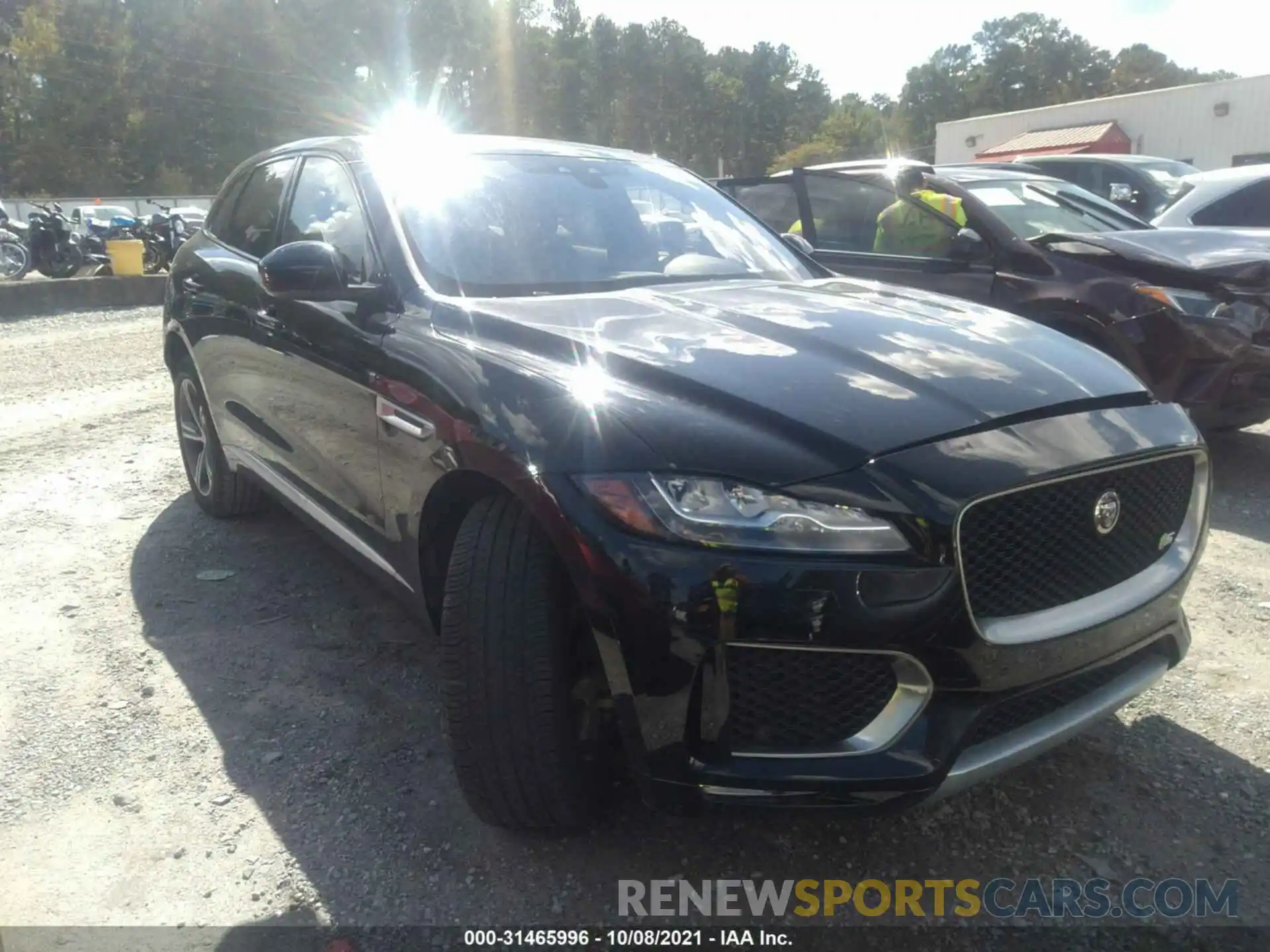 1 Photograph of a damaged car SADCM2FV5LA641227 JAGUAR F-PACE 2020