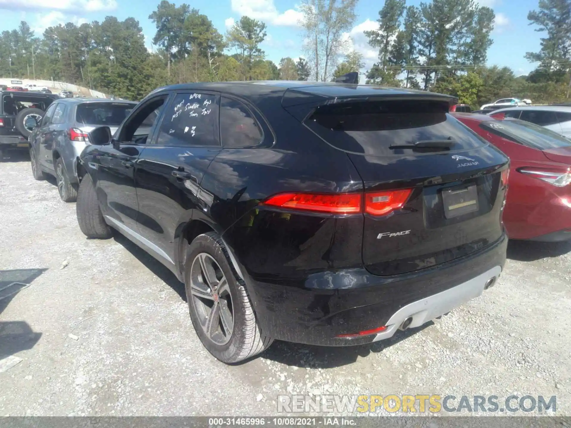 3 Photograph of a damaged car SADCM2FV5LA641227 JAGUAR F-PACE 2020