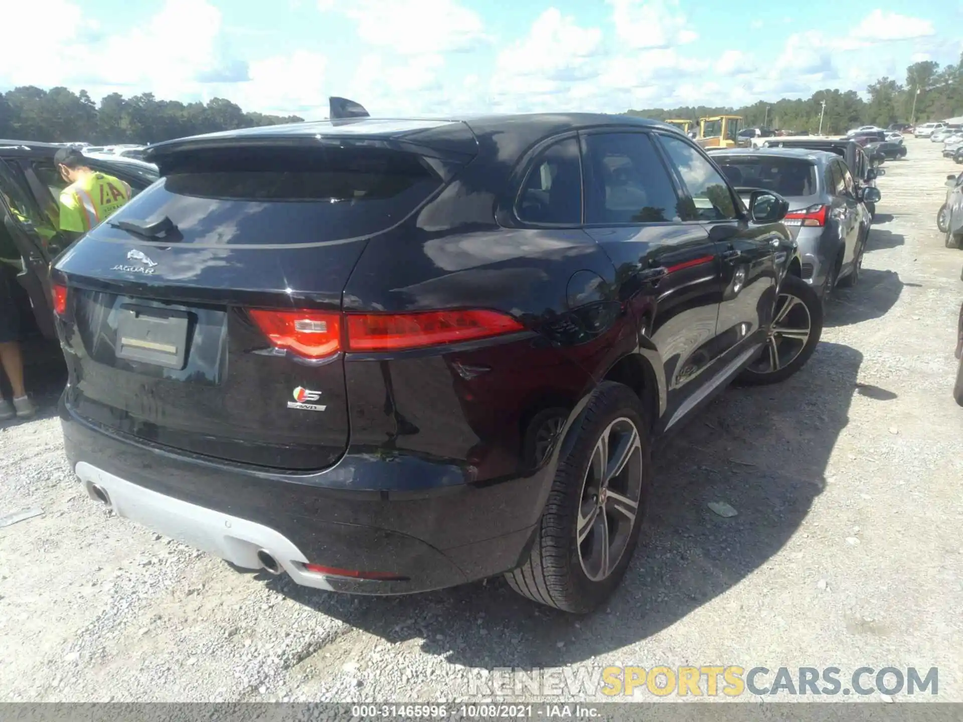 4 Photograph of a damaged car SADCM2FV5LA641227 JAGUAR F-PACE 2020