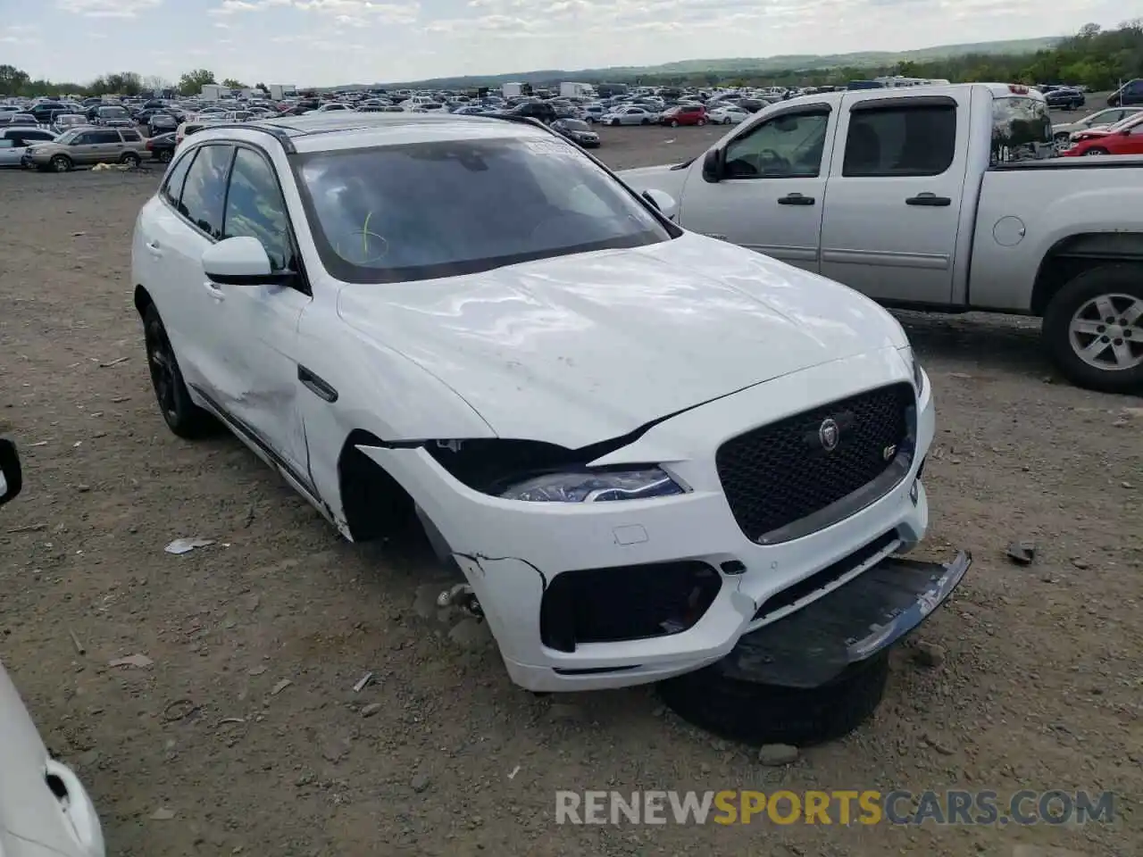 1 Photograph of a damaged car SADCM2FV5LA645519 JAGUAR F-PACE 2020