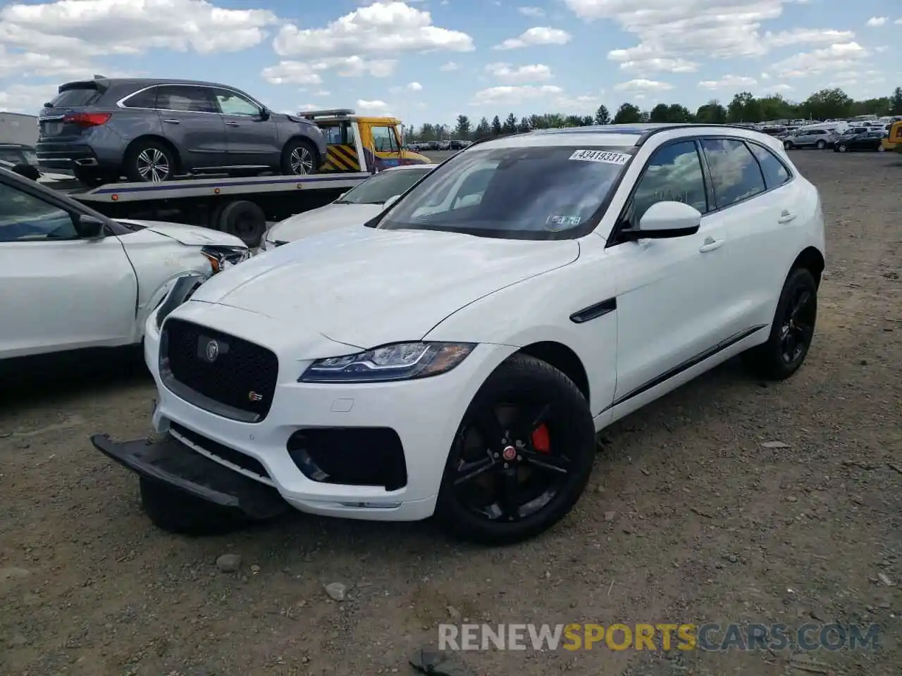 2 Photograph of a damaged car SADCM2FV5LA645519 JAGUAR F-PACE 2020