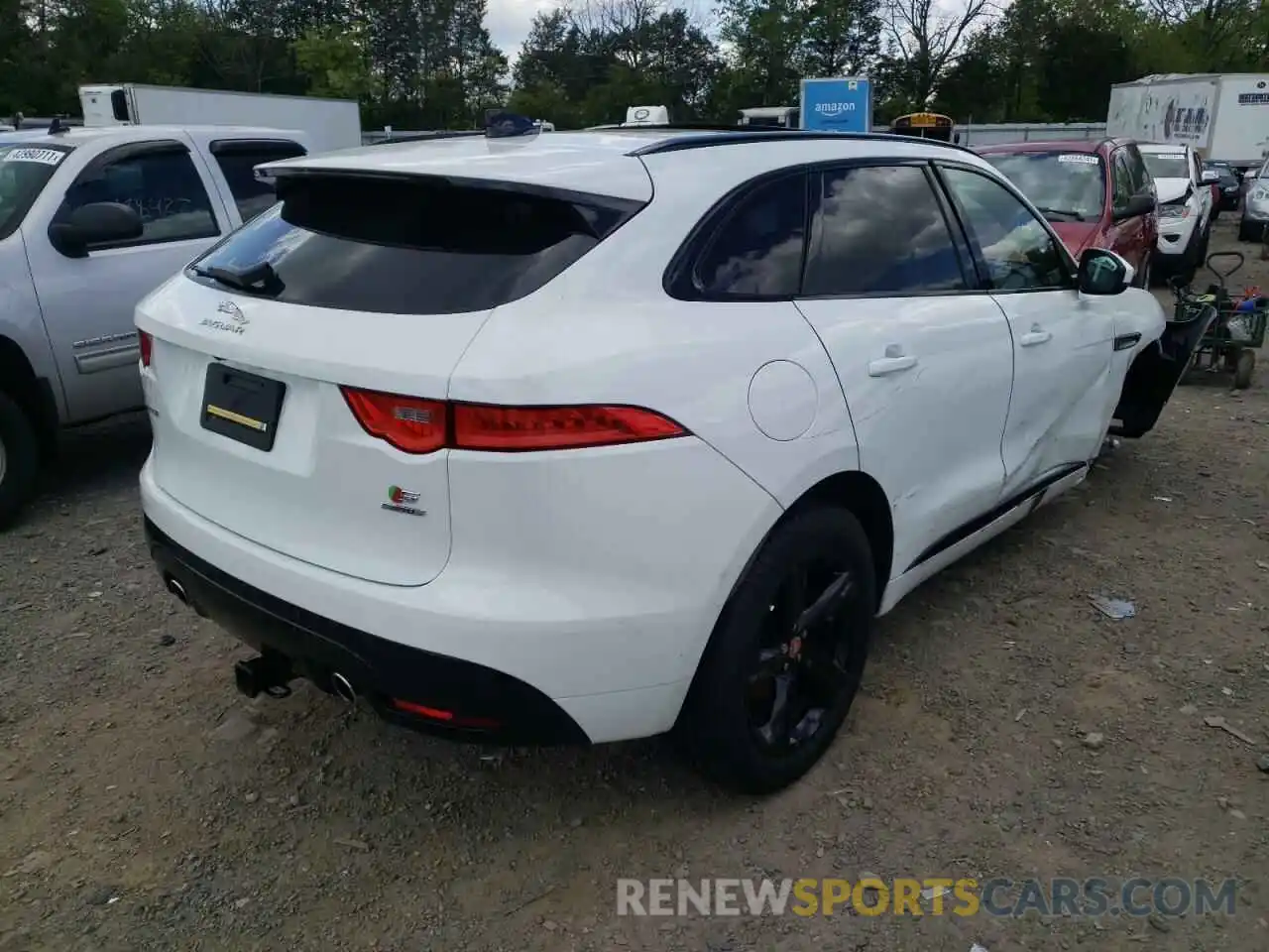 4 Photograph of a damaged car SADCM2FV5LA645519 JAGUAR F-PACE 2020