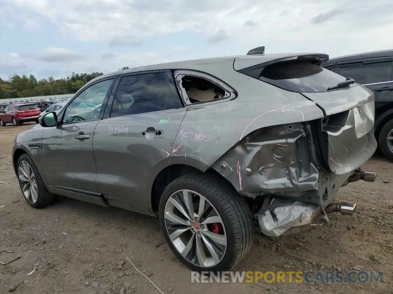 2 Photograph of a damaged car SADCM2FV5LA646587 JAGUAR F-PACE 2020
