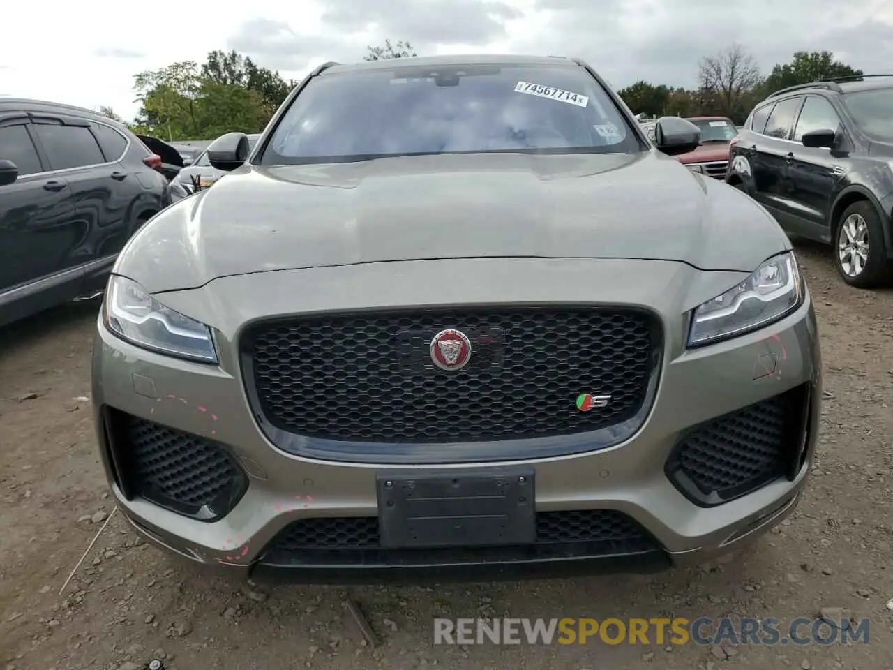 5 Photograph of a damaged car SADCM2FV5LA646587 JAGUAR F-PACE 2020