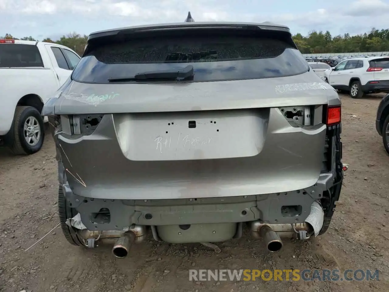 6 Photograph of a damaged car SADCM2FV5LA646587 JAGUAR F-PACE 2020