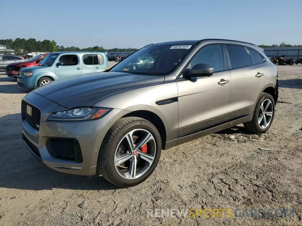 1 Photograph of a damaged car SADCM2FV7LA623473 JAGUAR F-PACE 2020