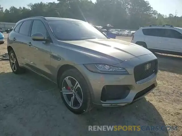 14 Photograph of a damaged car SADCM2FV7LA623473 JAGUAR F-PACE 2020