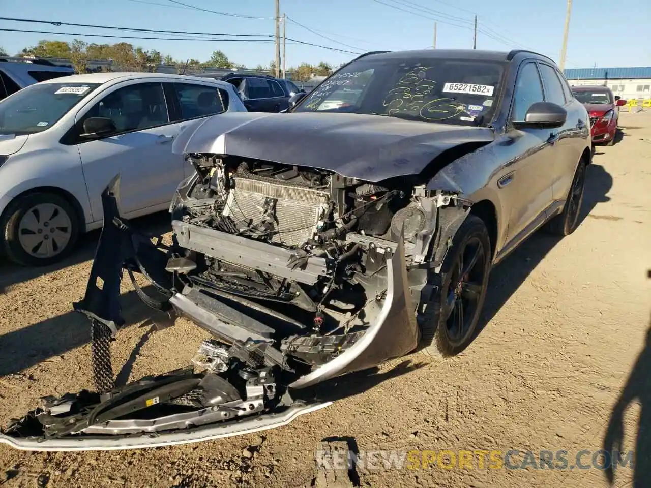 2 Photograph of a damaged car SADCM2FV7LA647627 JAGUAR F-PACE 2020