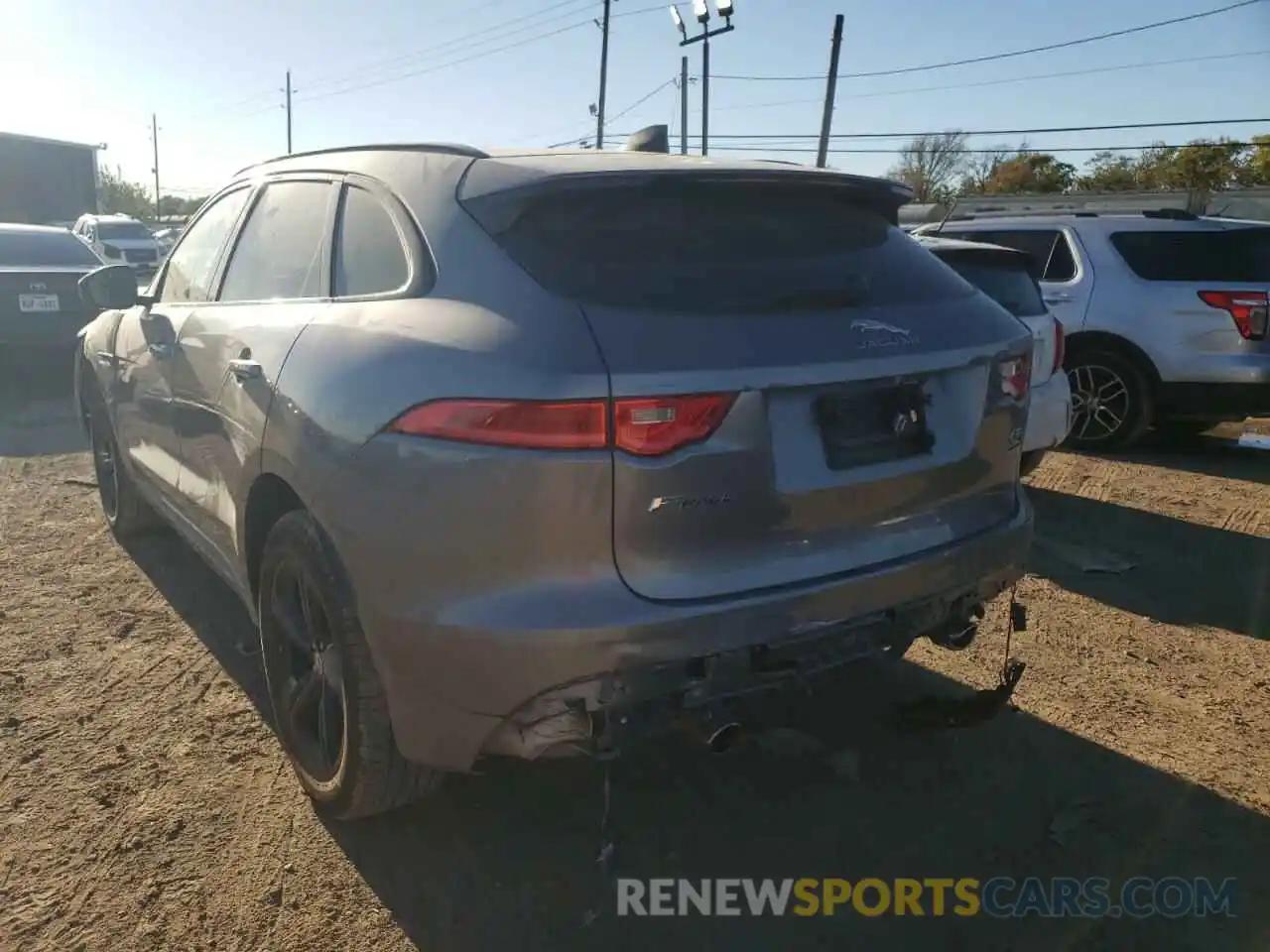 3 Photograph of a damaged car SADCM2FV7LA647627 JAGUAR F-PACE 2020