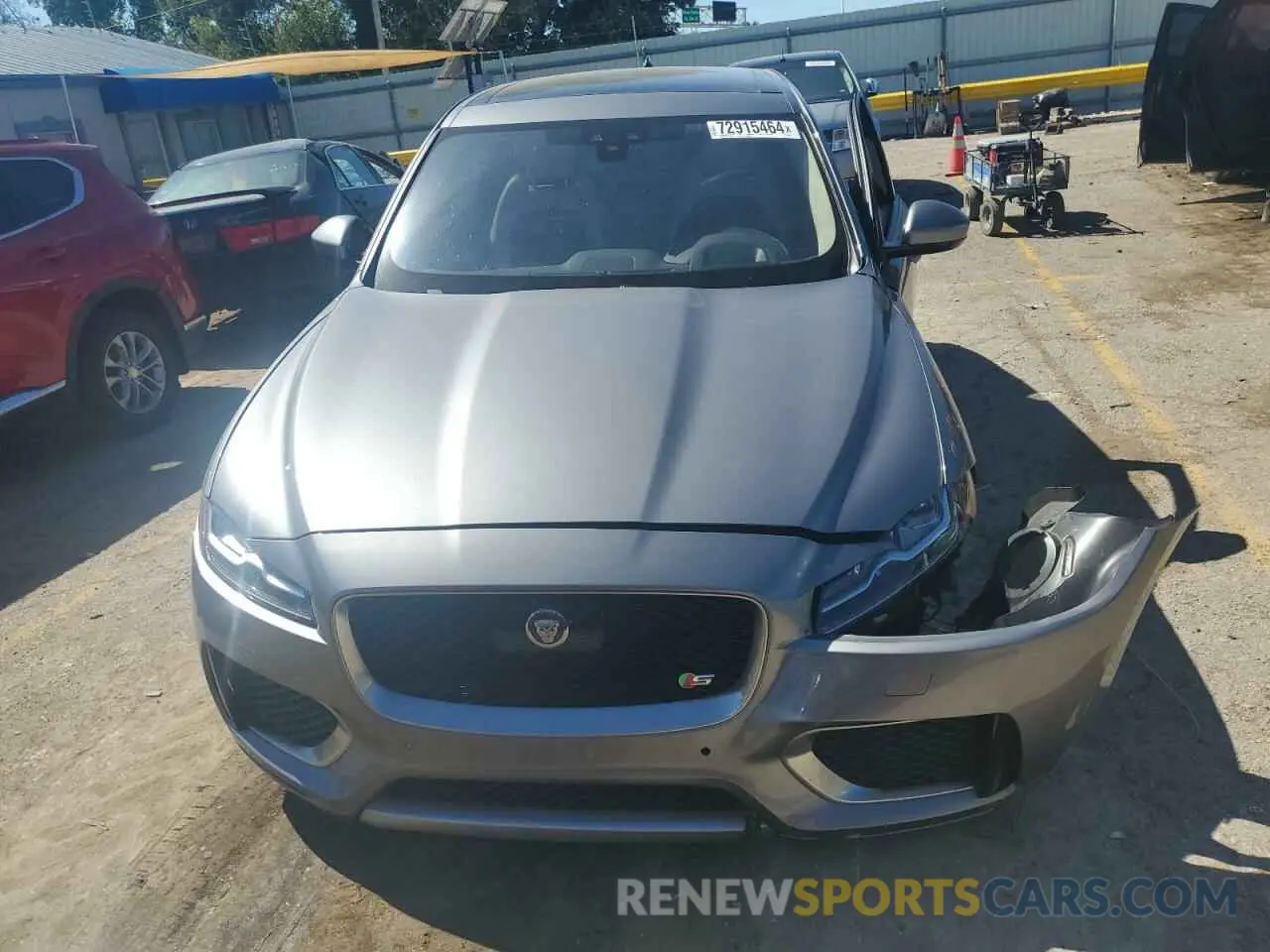 5 Photograph of a damaged car SADCM2FV8LA635003 JAGUAR F-PACE 2020