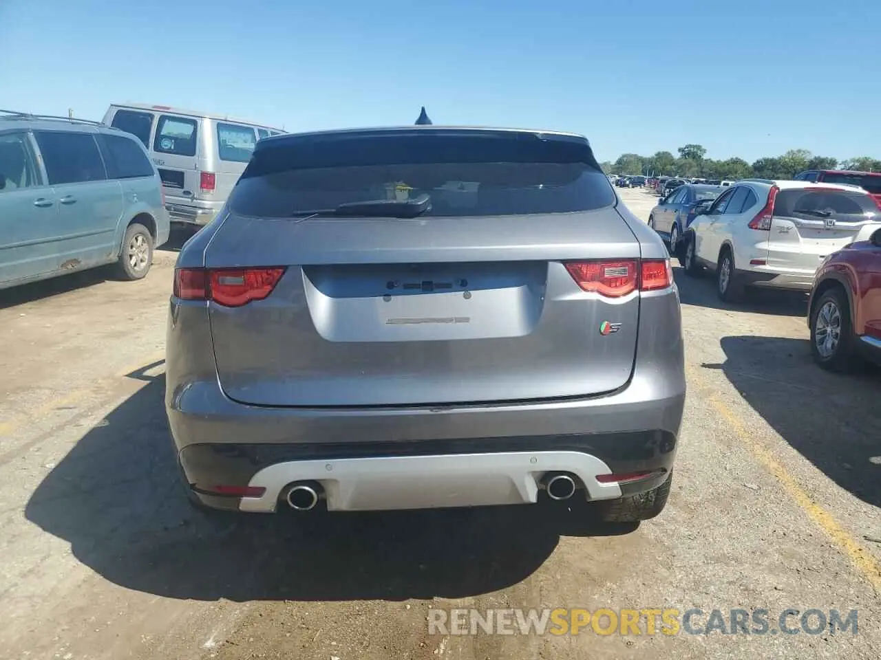 6 Photograph of a damaged car SADCM2FV8LA635003 JAGUAR F-PACE 2020