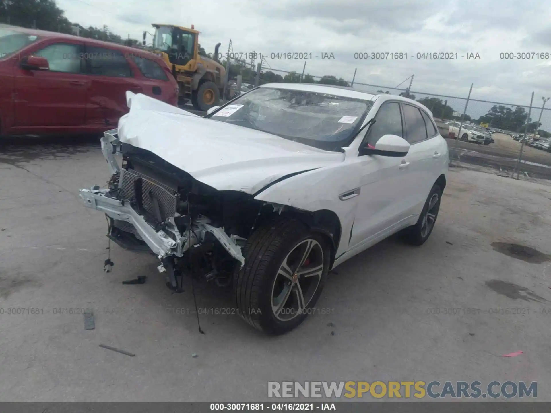 2 Photograph of a damaged car SADCM2FV9LA639478 JAGUAR F-PACE 2020