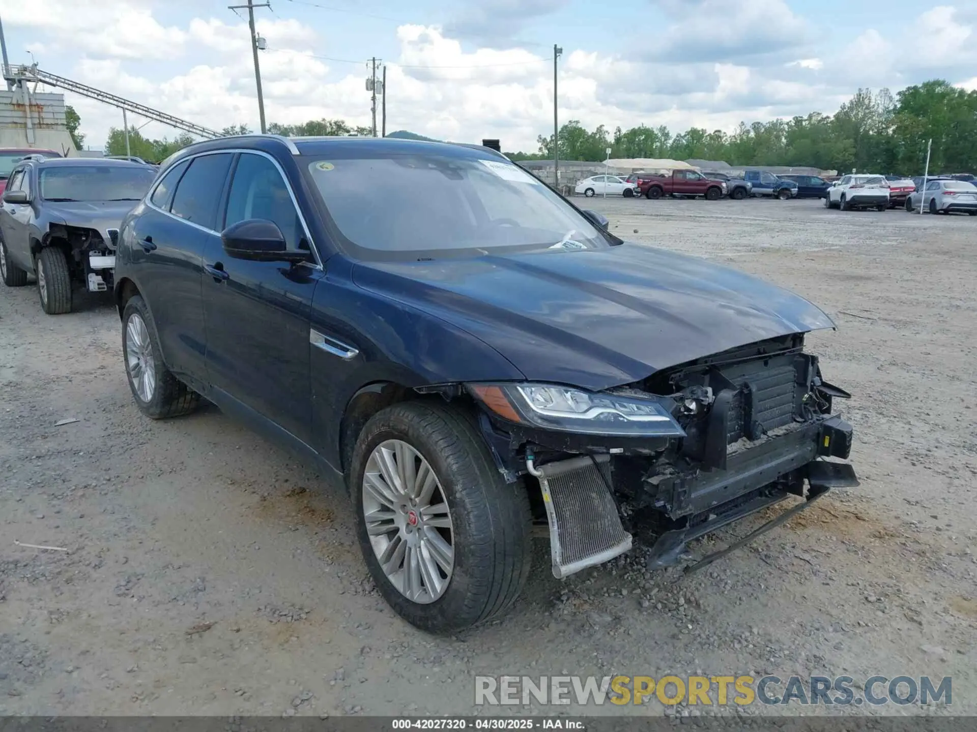 1 Photograph of a damaged car SADCN2GX7LA620263 JAGUAR F-PACE 2020