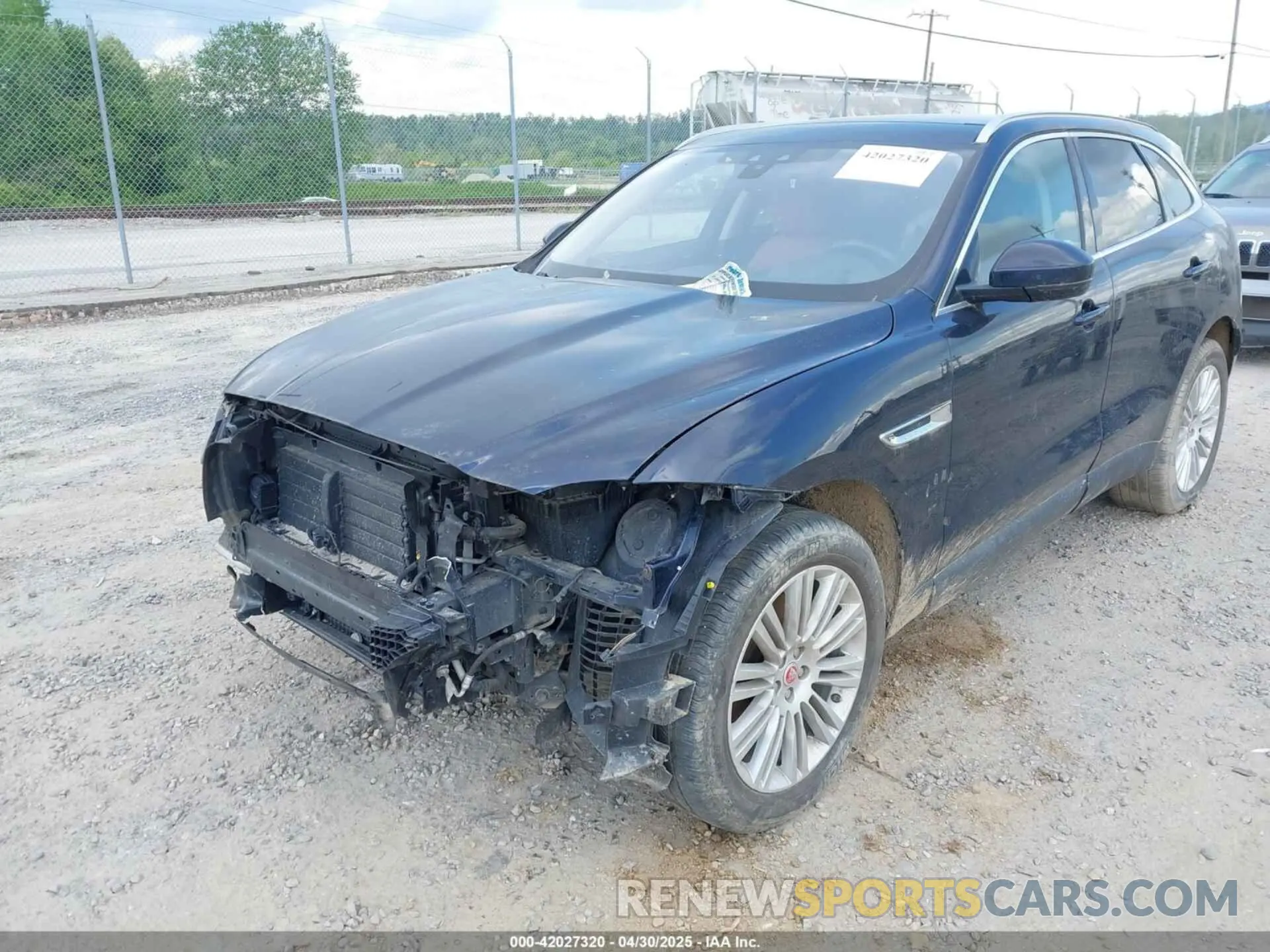 2 Photograph of a damaged car SADCN2GX7LA620263 JAGUAR F-PACE 2020