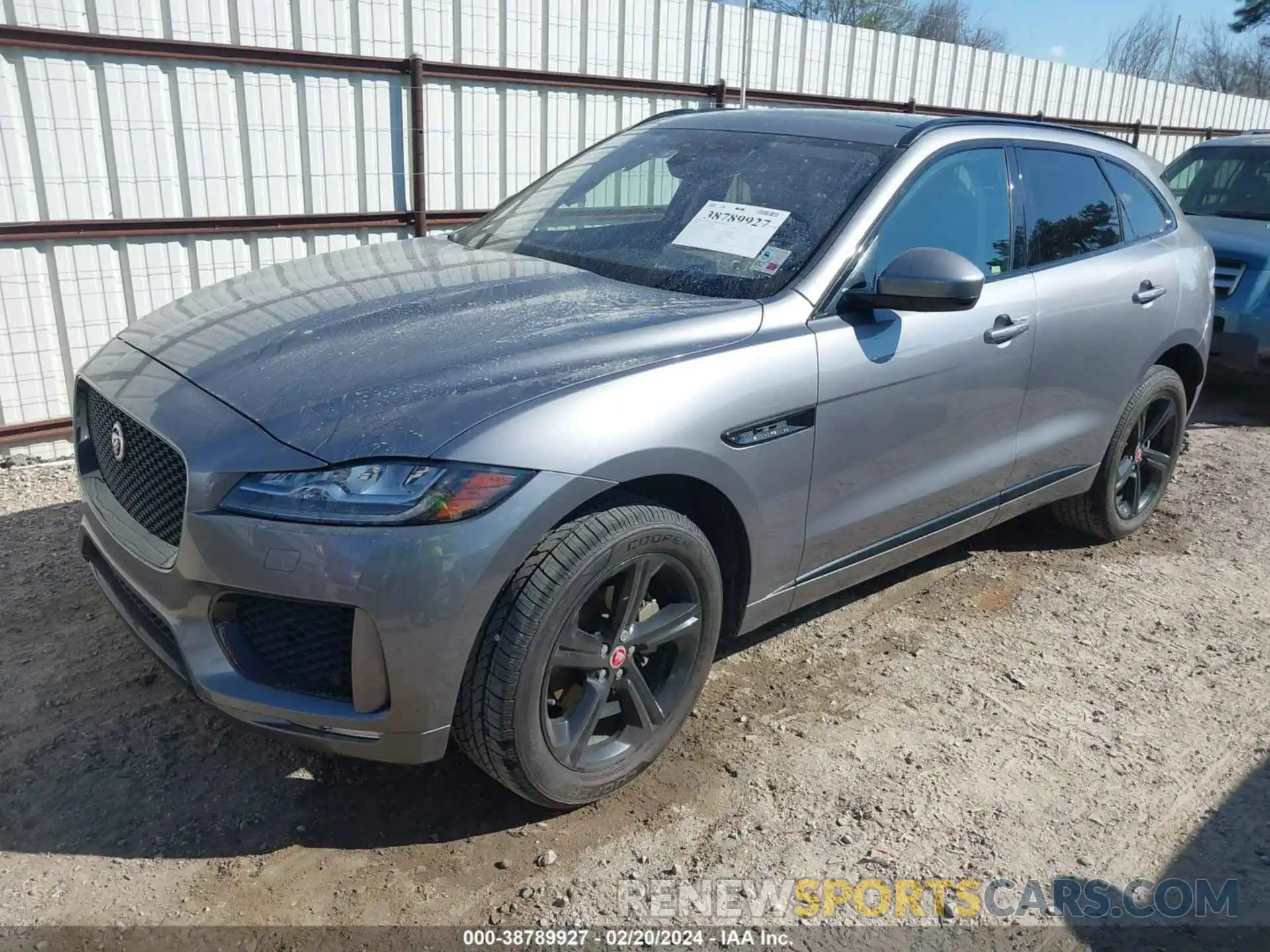 2 Photograph of a damaged car SADCP2FX5LA648476 JAGUAR F-PACE 2020