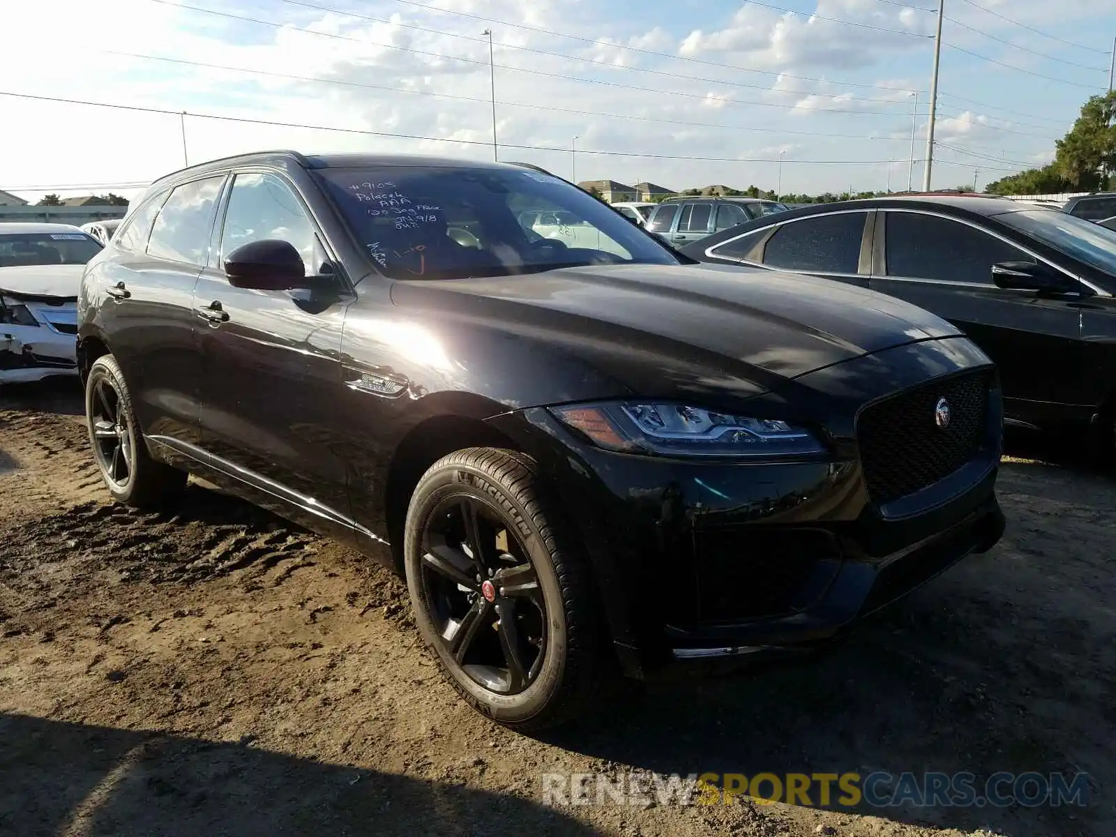 1 Photograph of a damaged car SADCP2FX5LA656030 JAGUAR F-PACE 2020