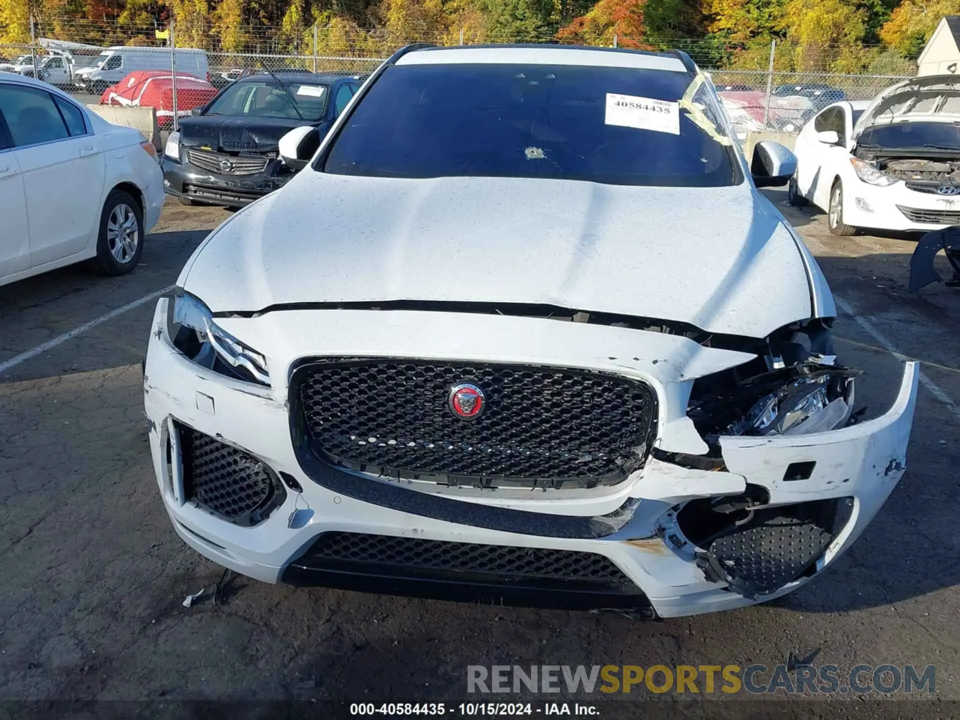 12 Photograph of a damaged car SADCP2FX8LA641778 JAGUAR F-PACE 2020