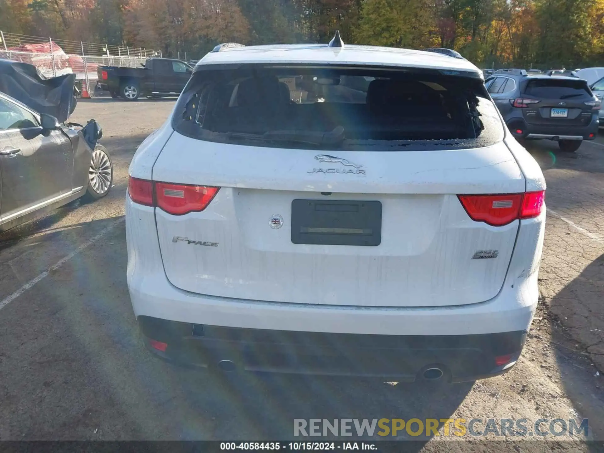 16 Photograph of a damaged car SADCP2FX8LA641778 JAGUAR F-PACE 2020