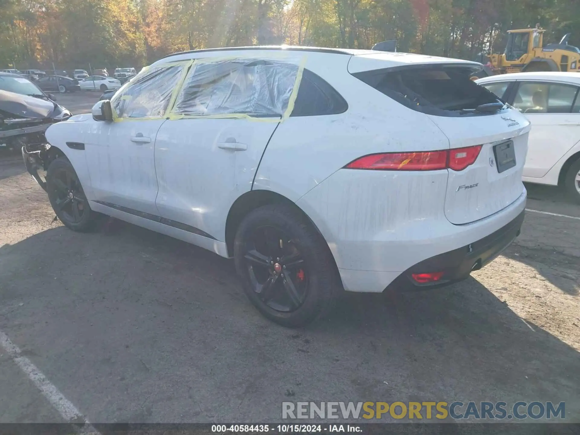3 Photograph of a damaged car SADCP2FX8LA641778 JAGUAR F-PACE 2020
