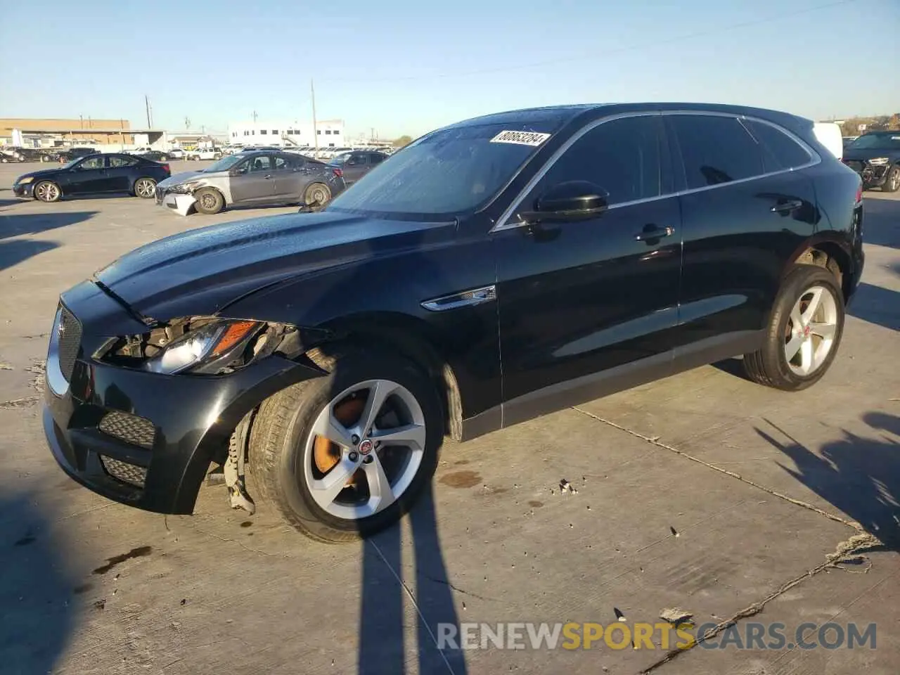 1 Photograph of a damaged car SADCS2FX1LA640681 JAGUAR F-PACE 2020