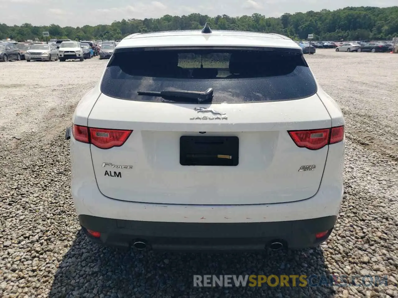 6 Photograph of a damaged car SADCS2FX2LA638535 JAGUAR F-PACE 2020