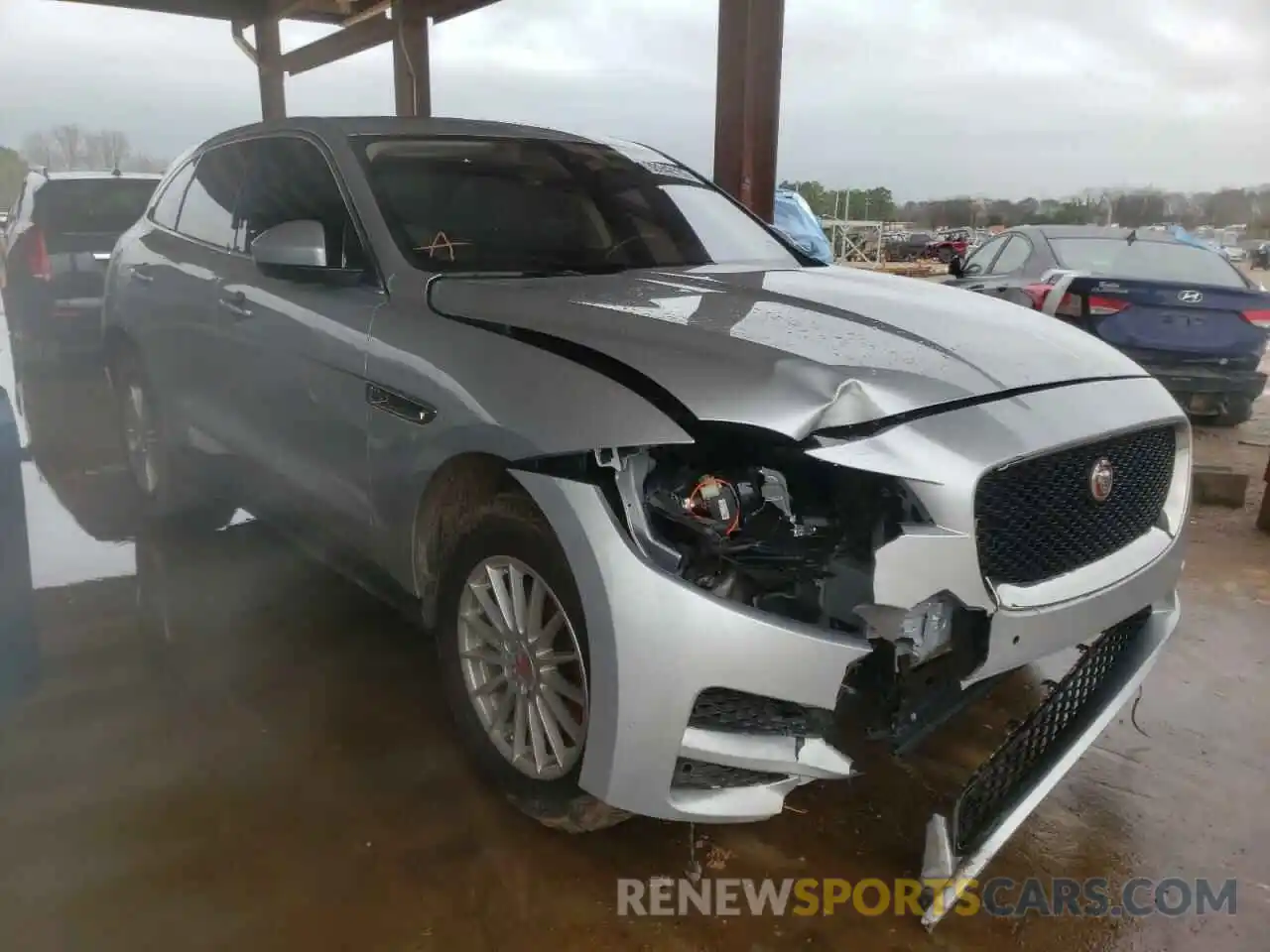 1 Photograph of a damaged car SADCS2FX5LA640408 JAGUAR F-PACE 2020