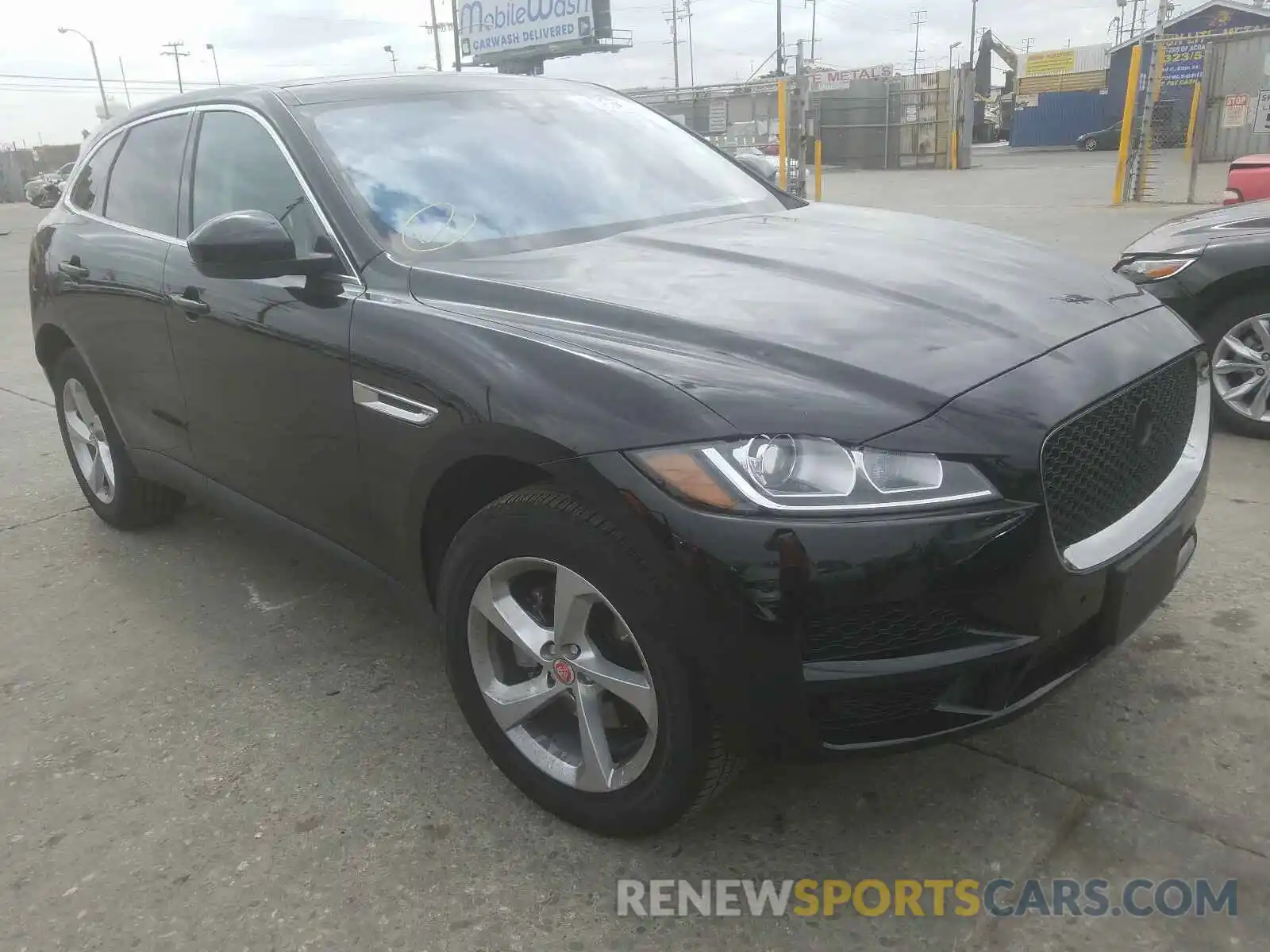 1 Photograph of a damaged car SADCS2FX5LA644667 JAGUAR F-PACE 2020