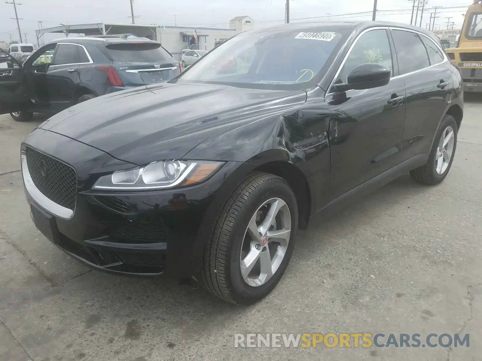 2 Photograph of a damaged car SADCS2FX5LA644667 JAGUAR F-PACE 2020