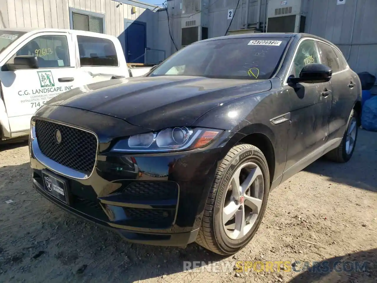 2 Photograph of a damaged car SADCS2FX7LA643181 JAGUAR F-PACE 2020