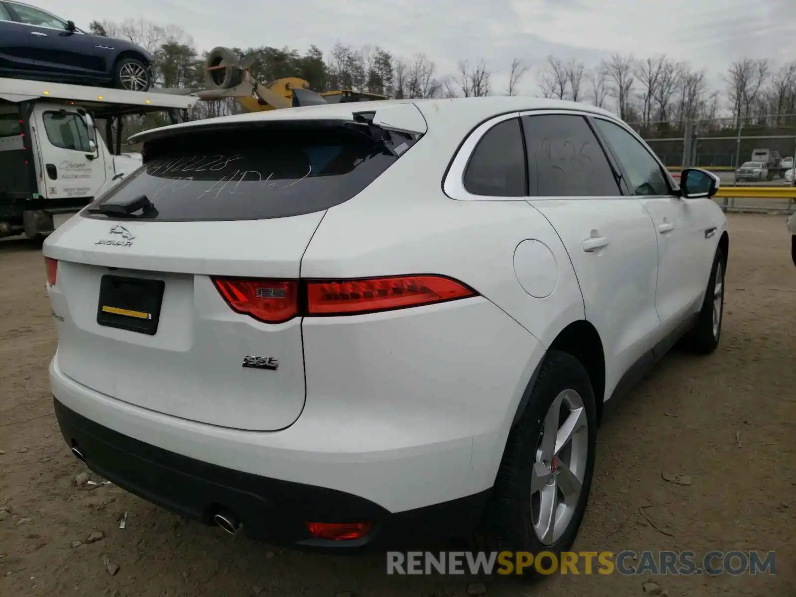 4 Photograph of a damaged car SADCS2FX7LA645884 JAGUAR F-PACE 2020