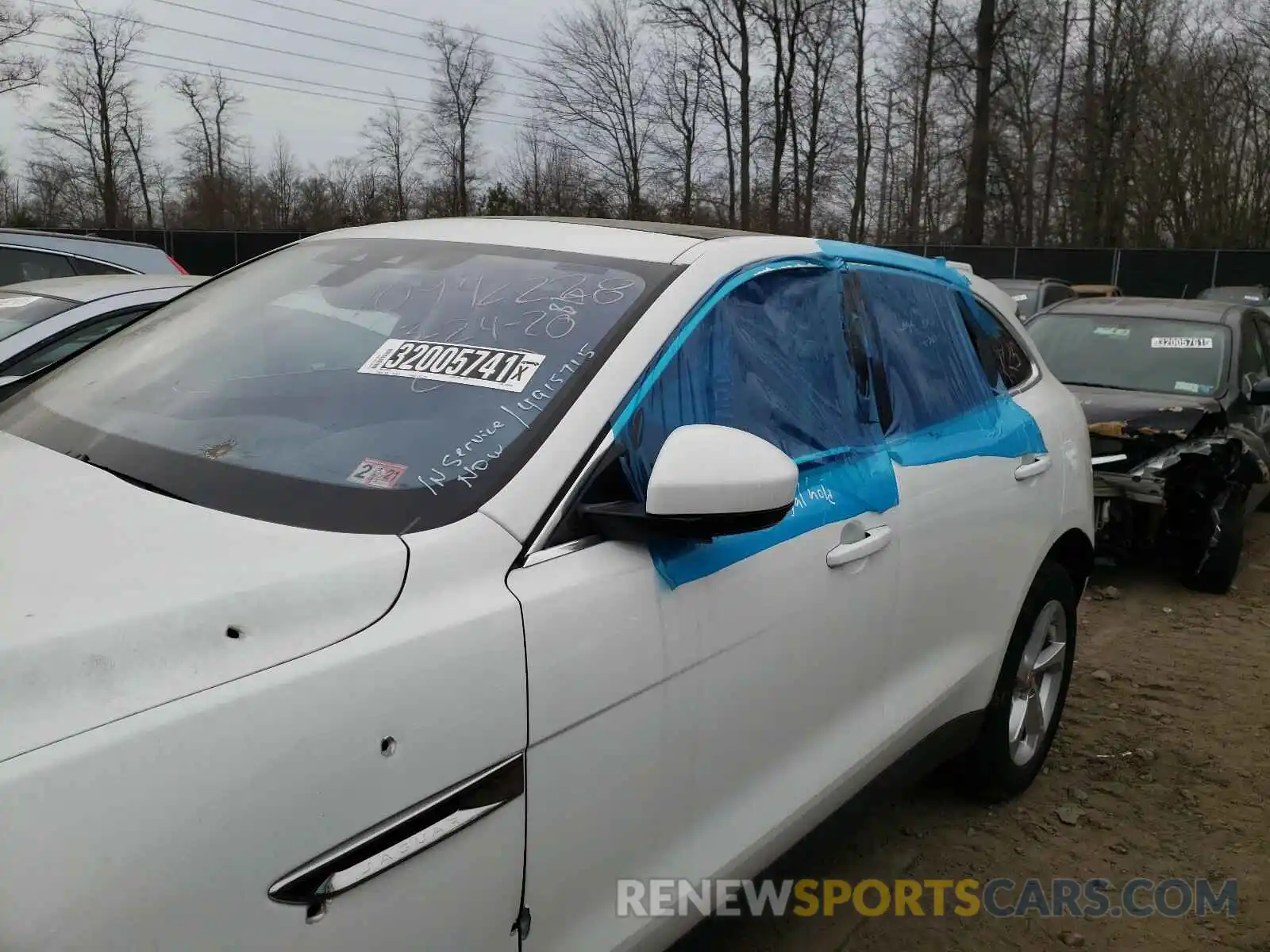 9 Photograph of a damaged car SADCS2FX7LA645884 JAGUAR F-PACE 2020